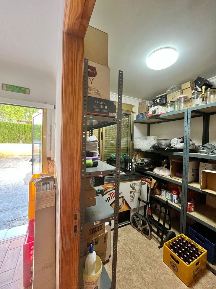 Exterior view in commercial for sale in javea