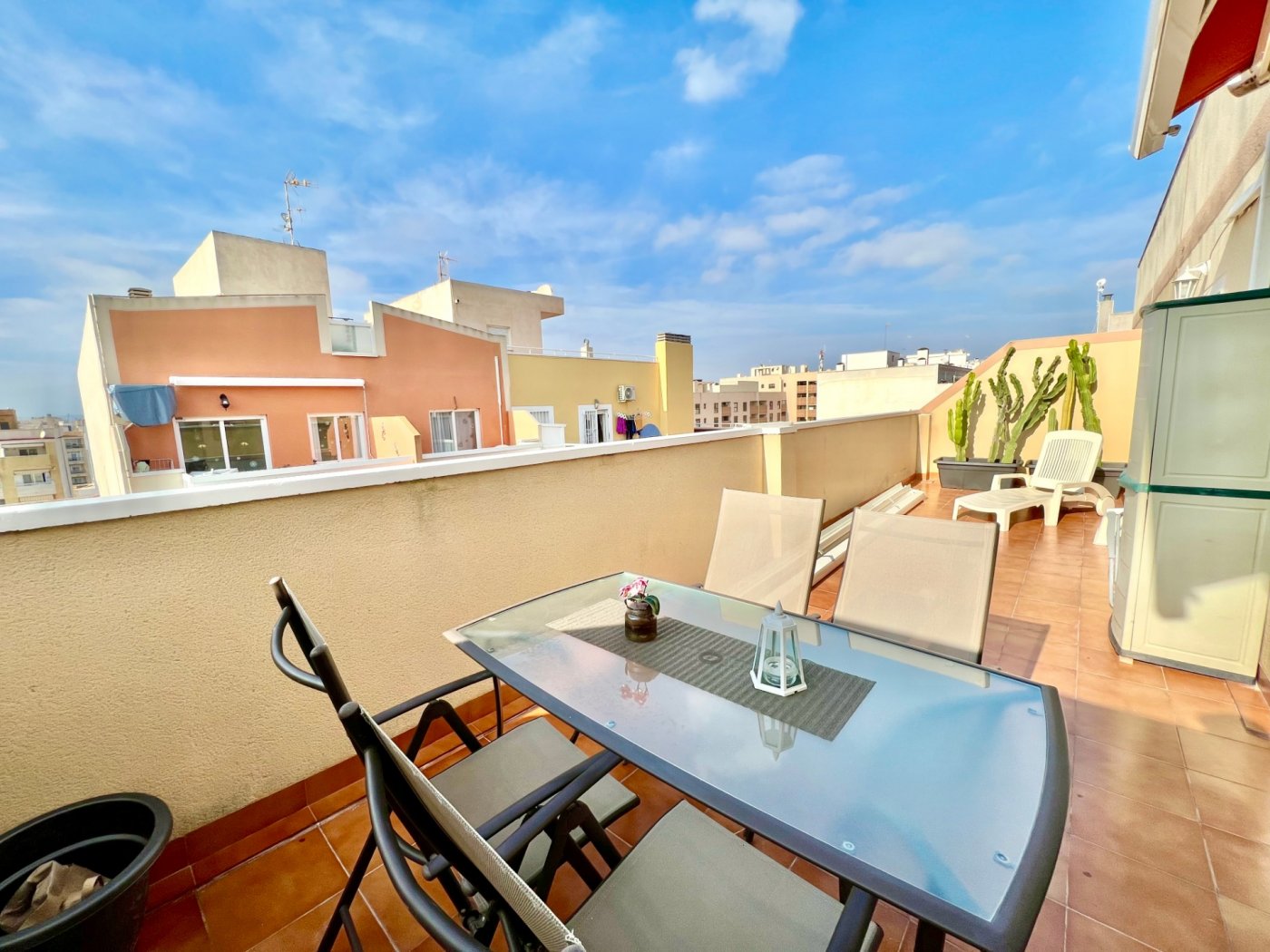Living room in penthouse for sale in Torrevieja