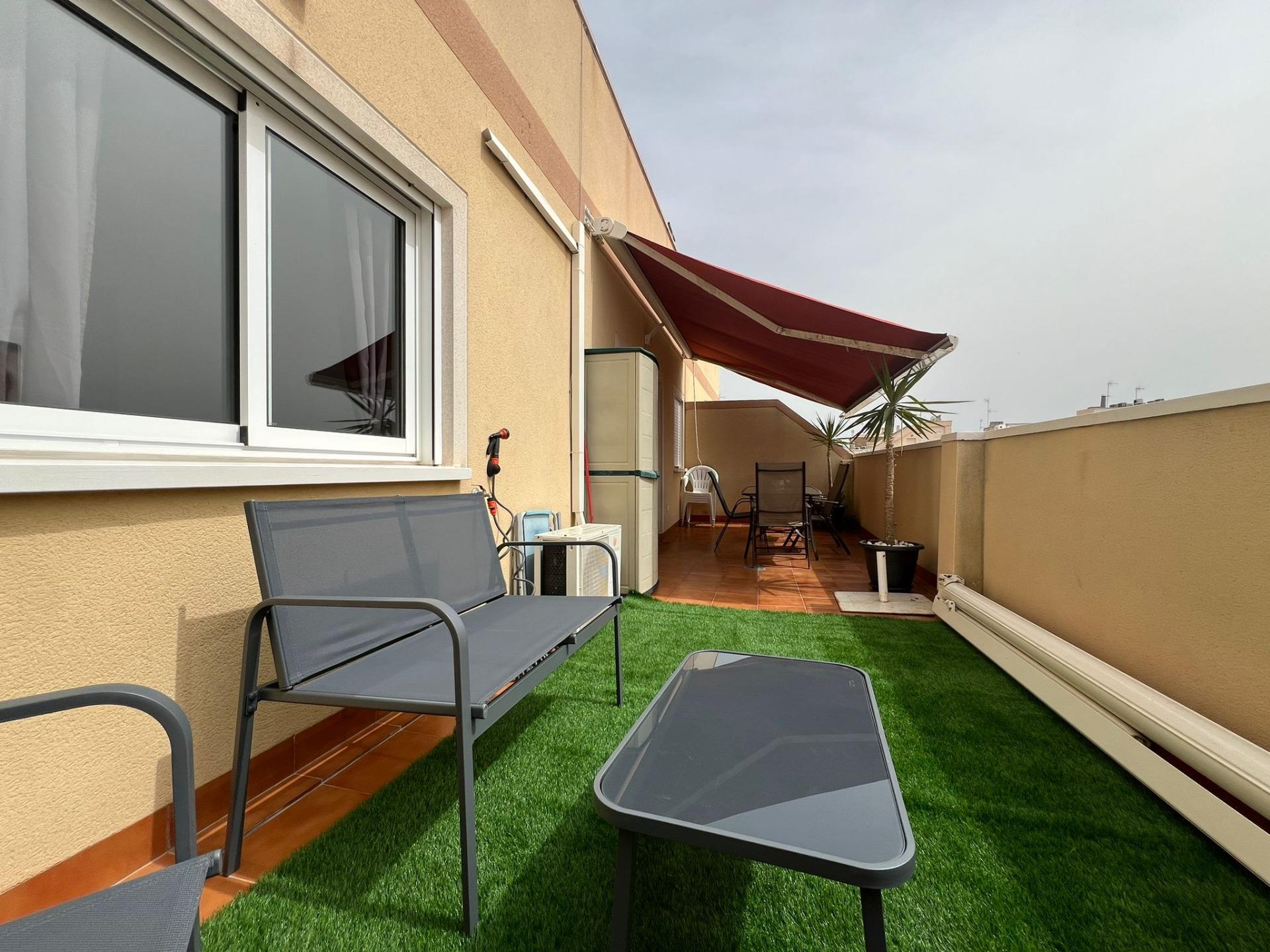 Bedroom in penthouse for sale in Torrevieja