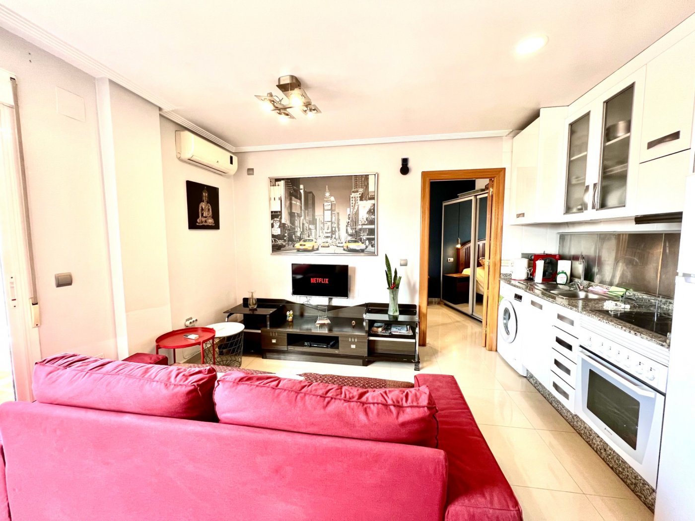 Garden in penthouse for sale in Torrevieja
