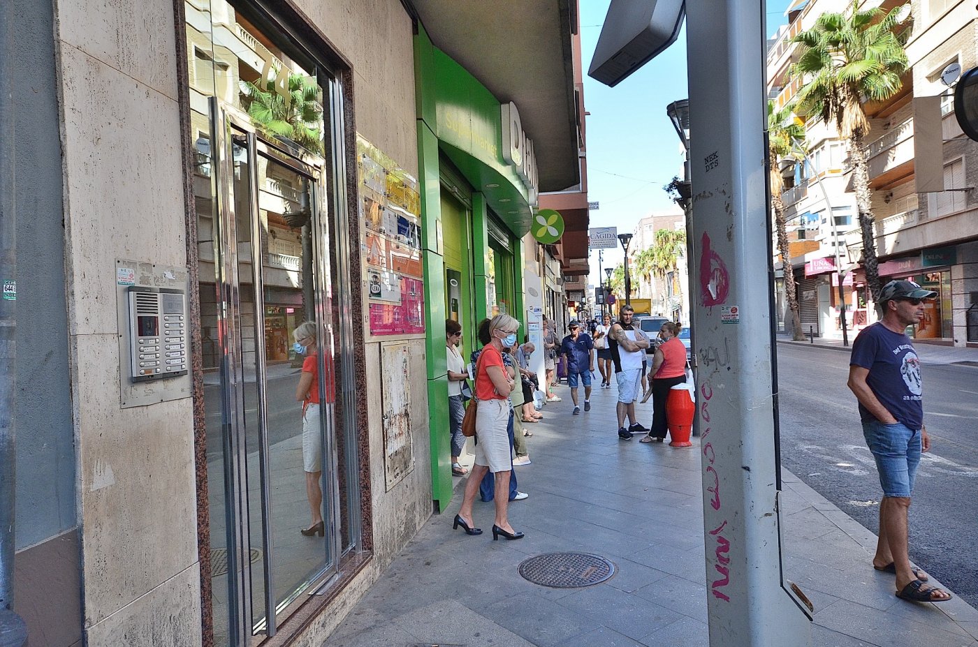 Garden in apartment for sale in Torrevieja