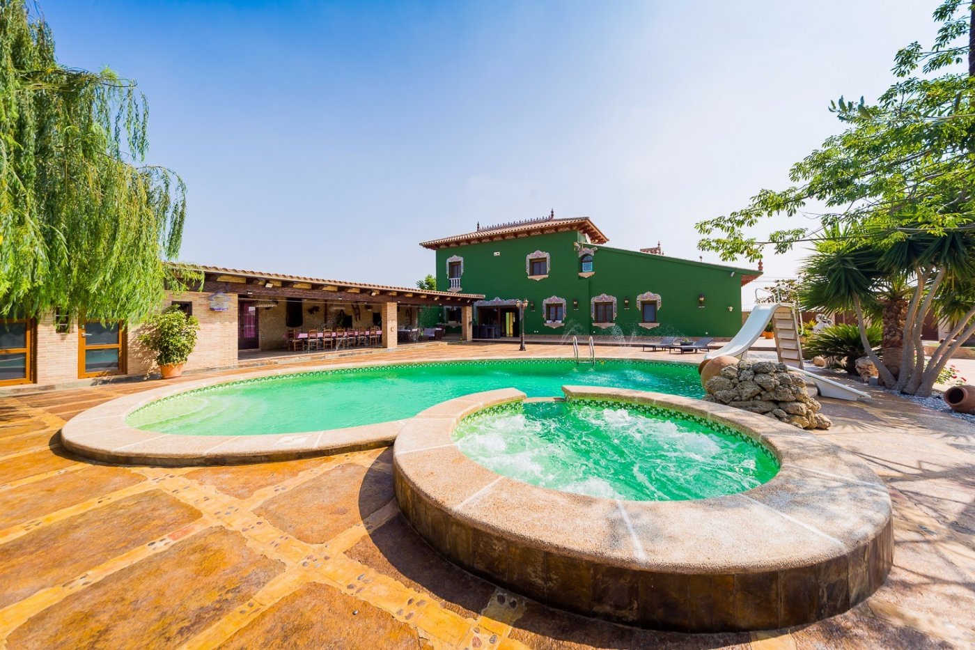 Living room in finca for sale in Almoradi