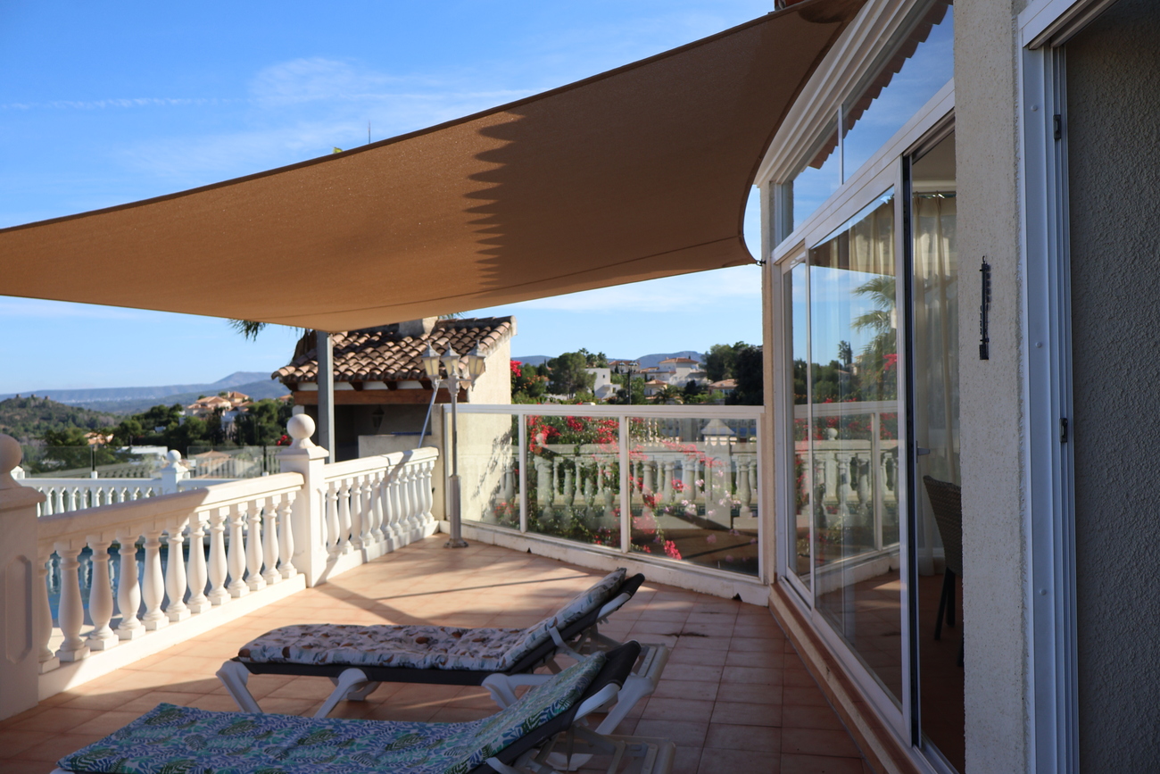Living room in villa for sale in La Sella Golf