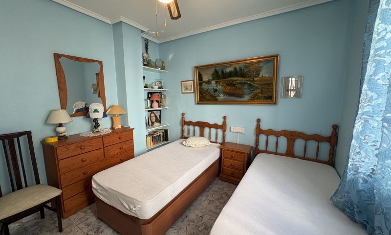 Pool area in apartment for sale in Torrevieja