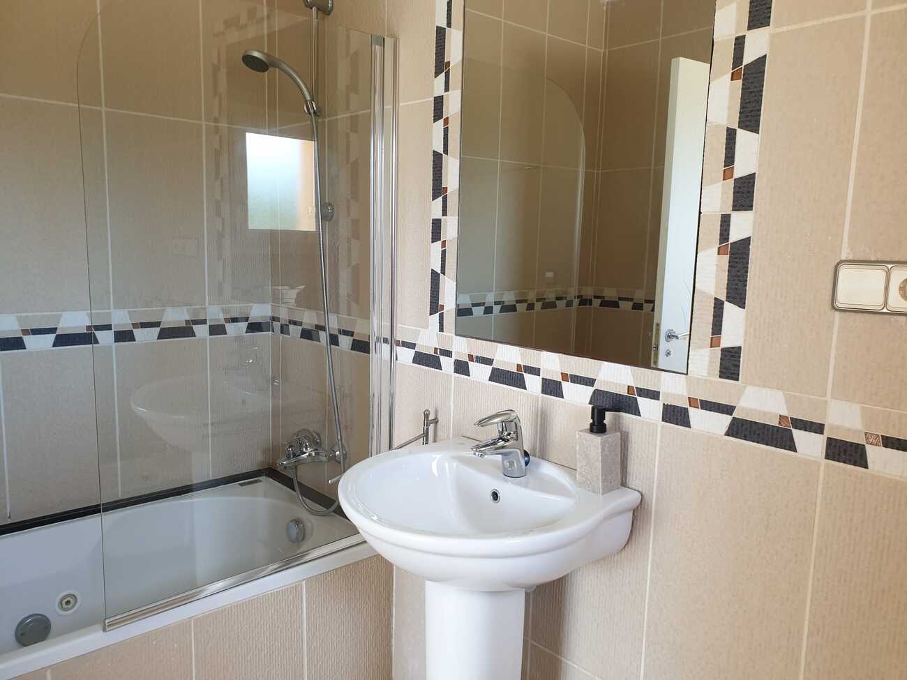 Pool area in villa for sale in javea