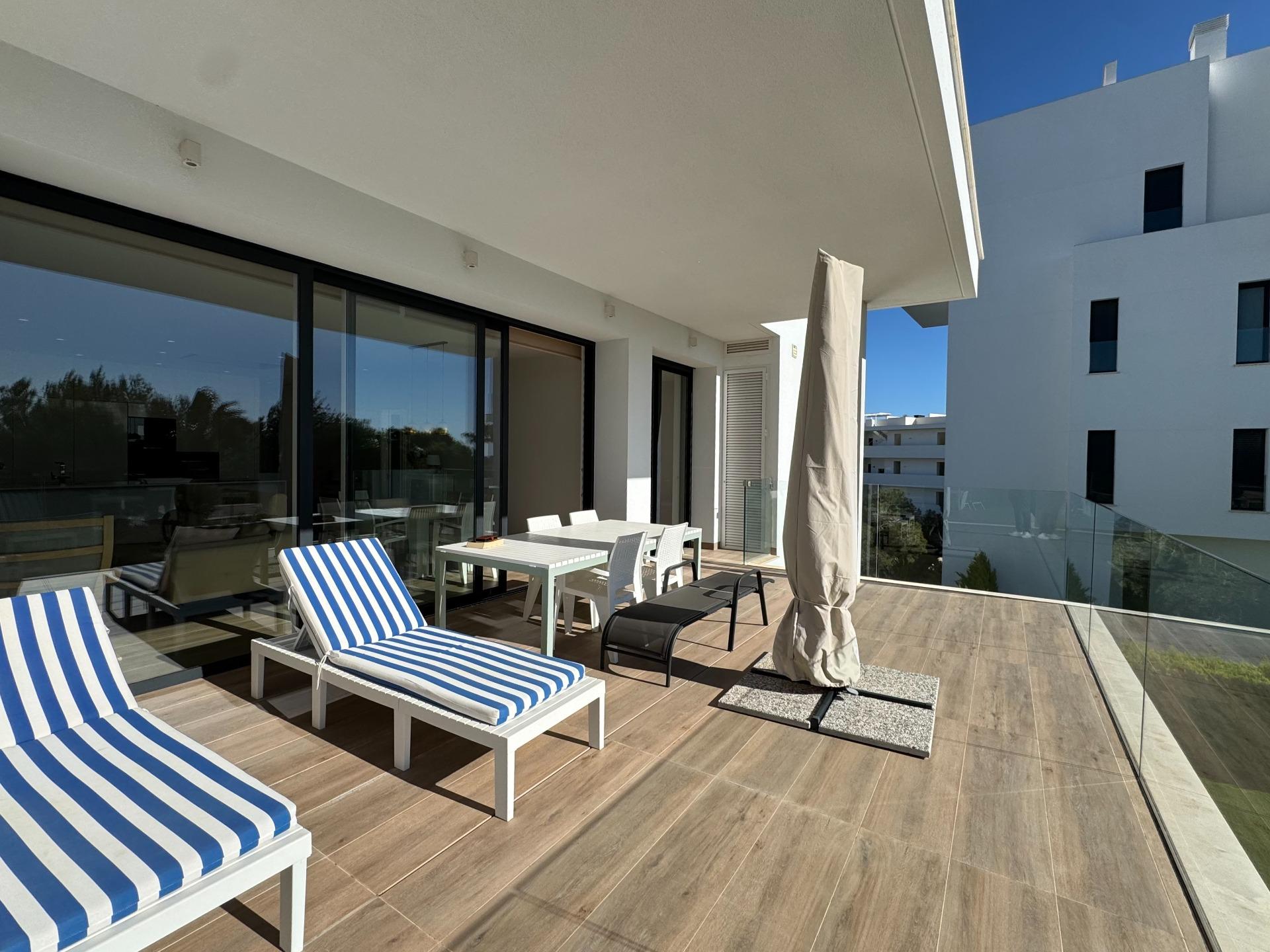 Garden in apartment for sale in Orihuela