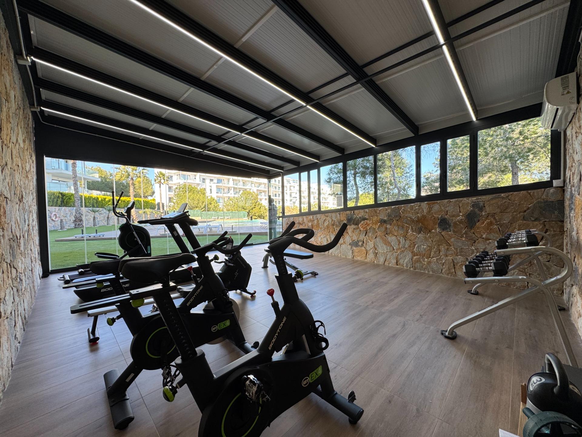 Pool area in apartment for sale in Orihuela