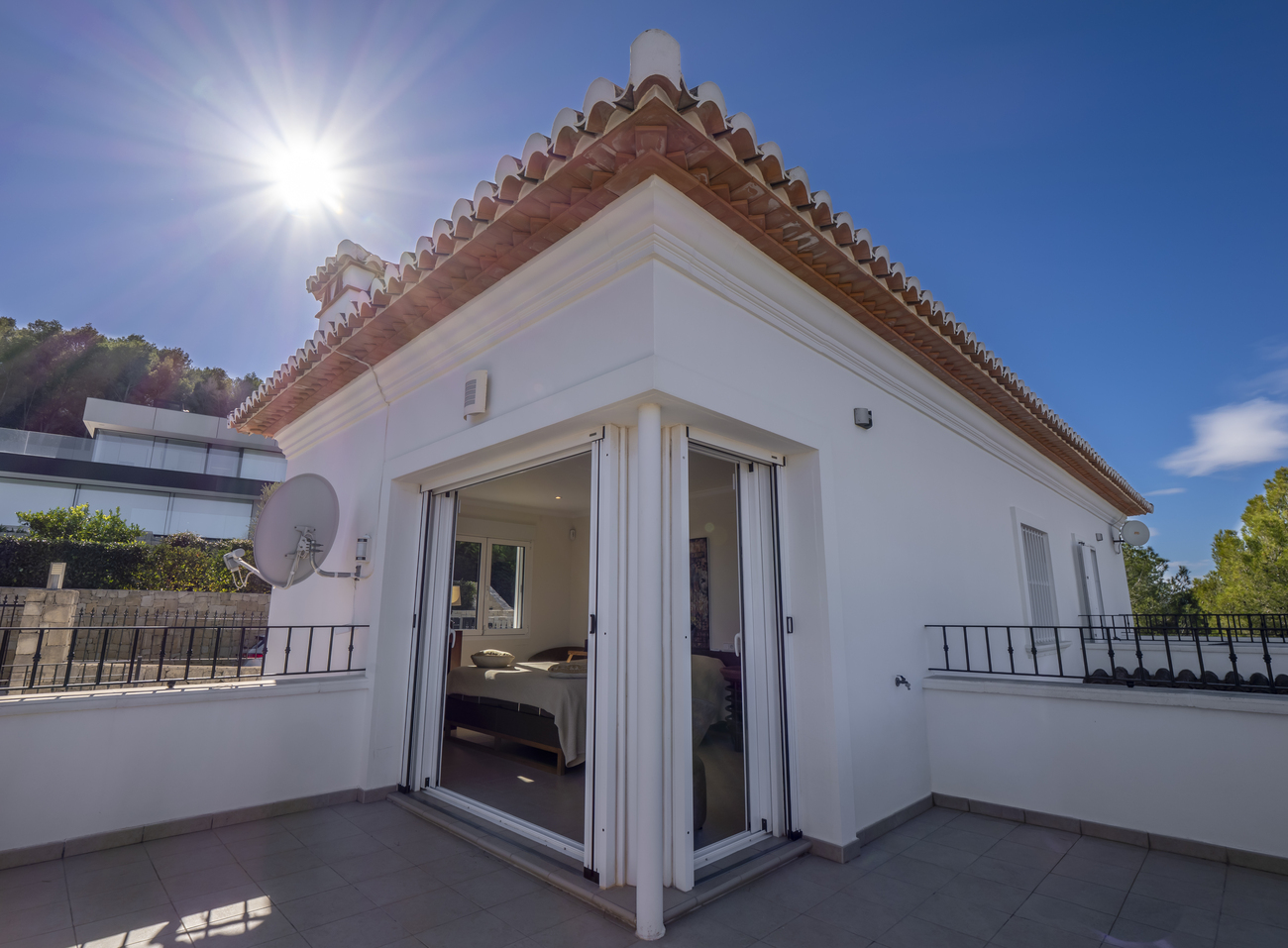 Bathroom in villa for sale in javea