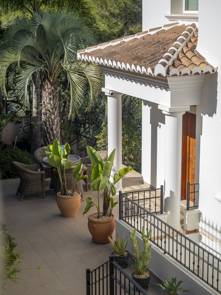 Terrace in villa for sale in javea