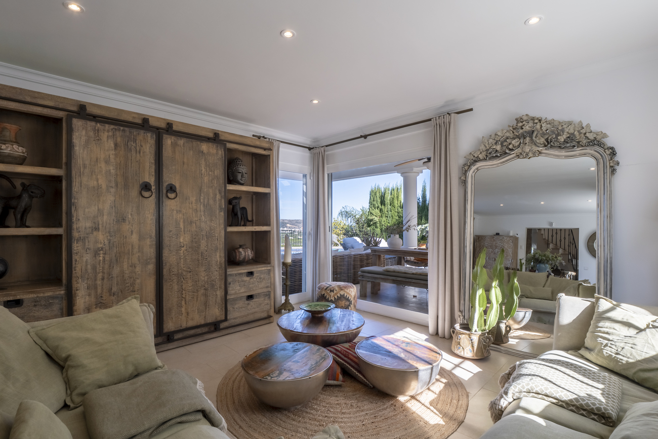Living room in villa for sale in javea