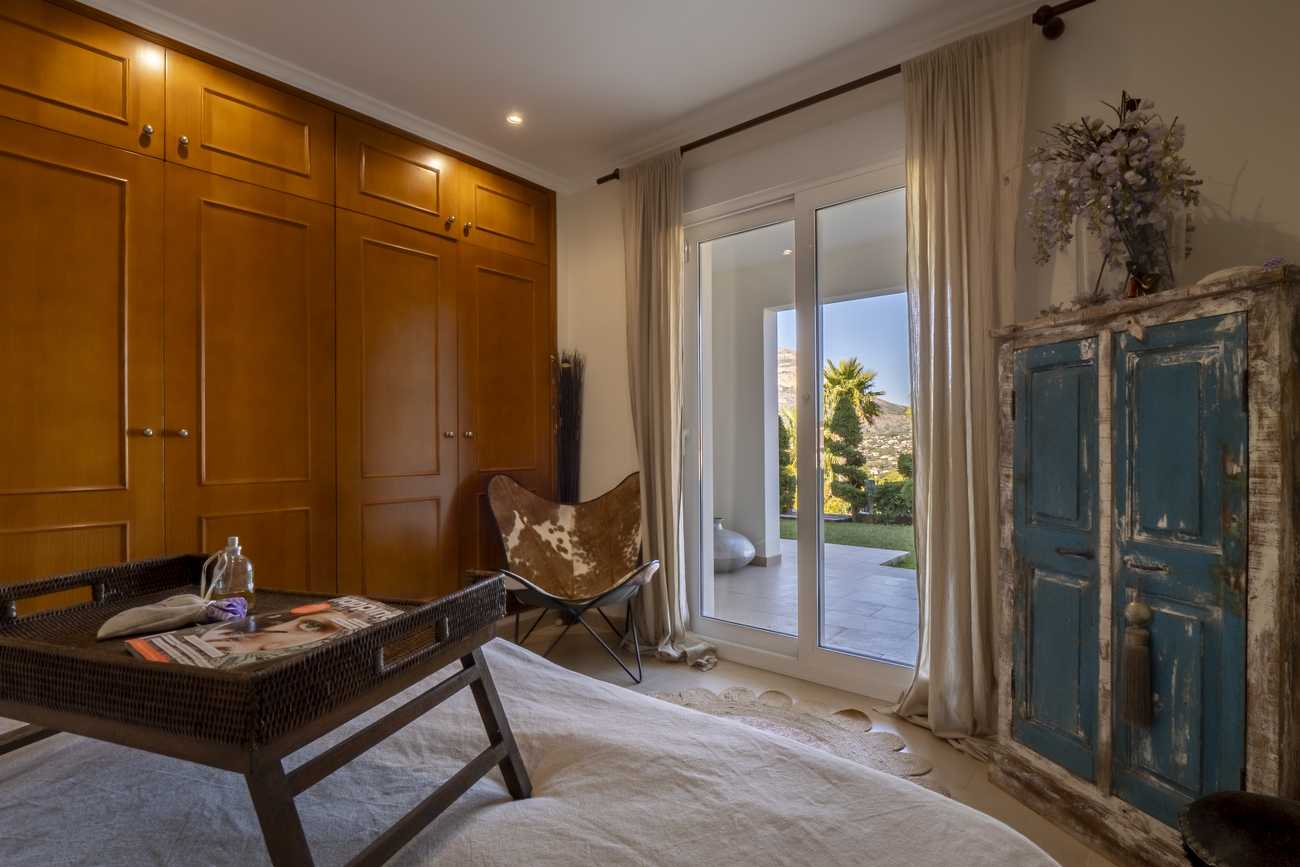 Exterior view in villa for sale in javea