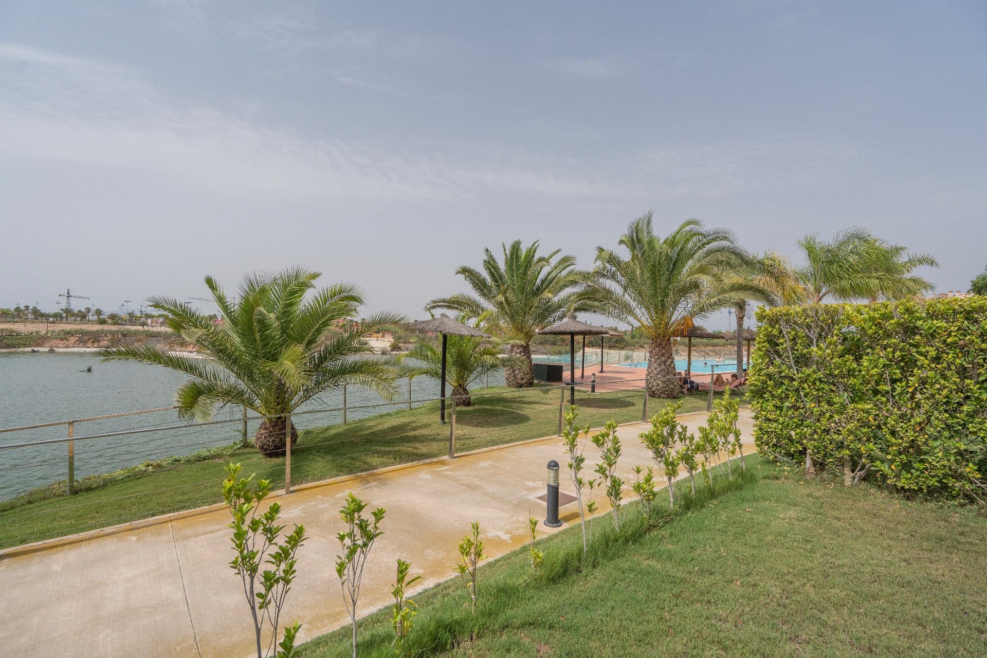 Pool area in apartment for sale in Alhama De Murcia