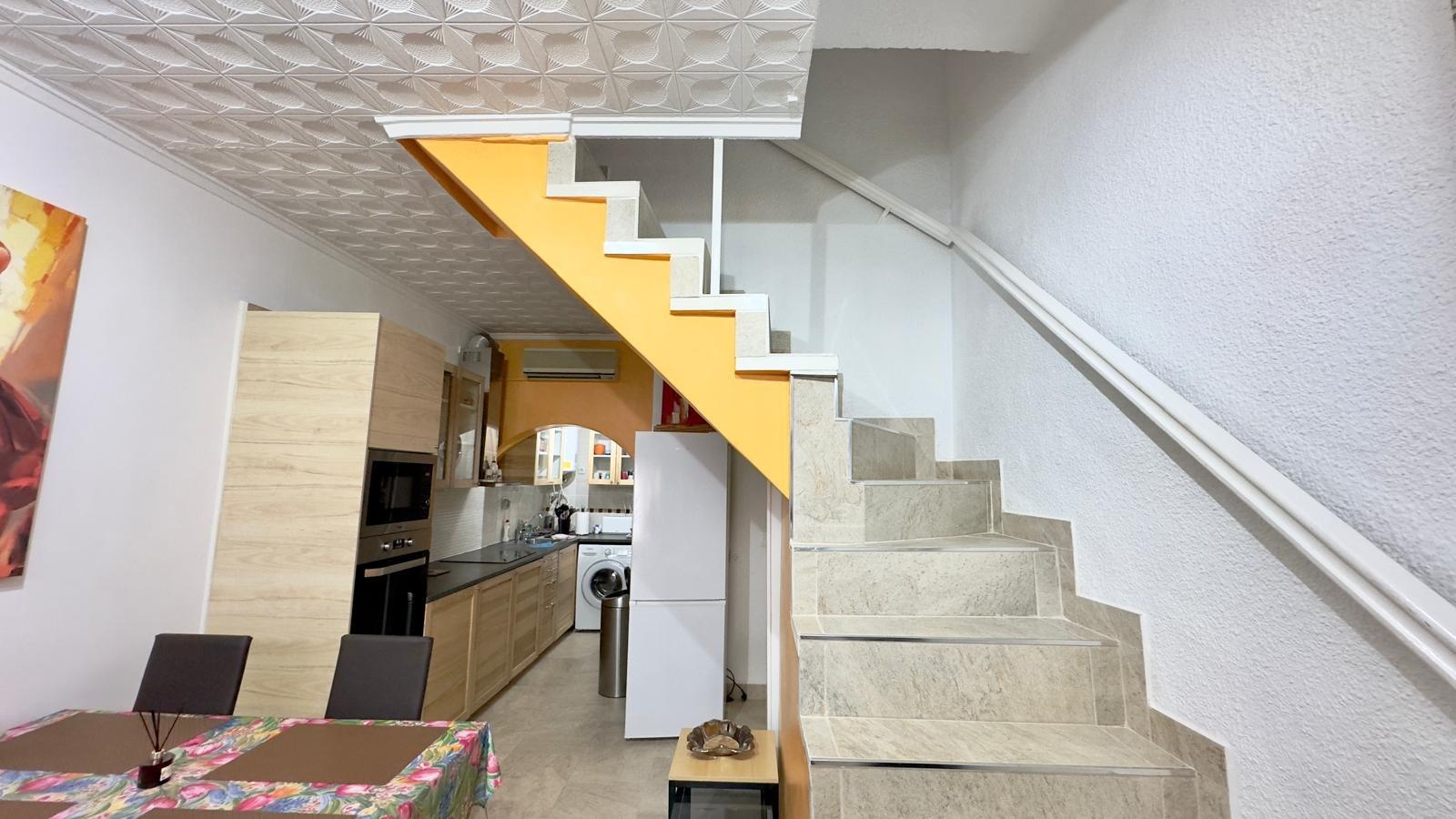 Pool area in terraced for sale in Torrevieja