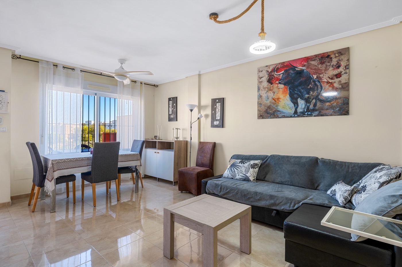 Terrace in villa for sale in Orihuela Costa