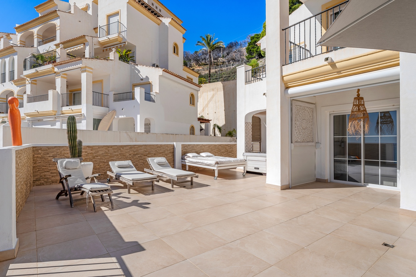 Garden in apartment for sale in Altea