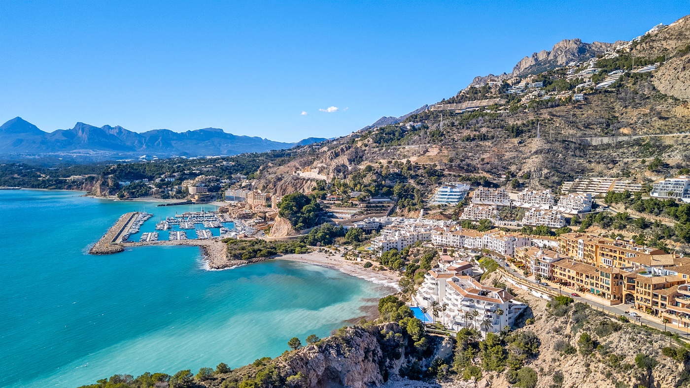 Exterior view in apartment for sale in Altea