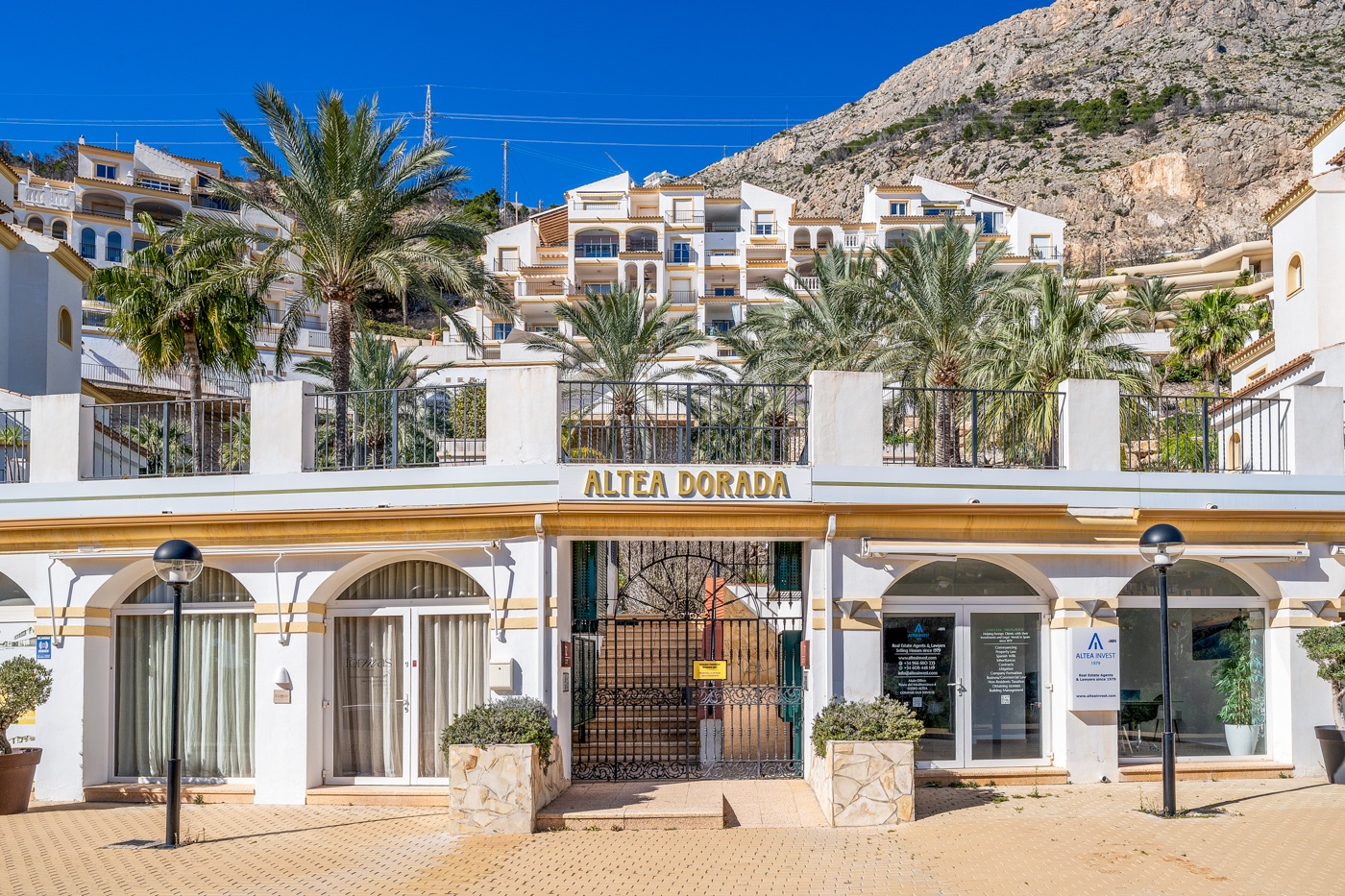 Dining area in apartment for sale in Altea