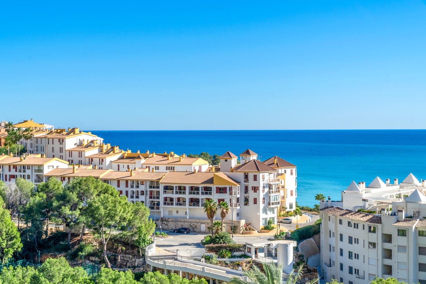 Exterior view in apartment for sale in Altea