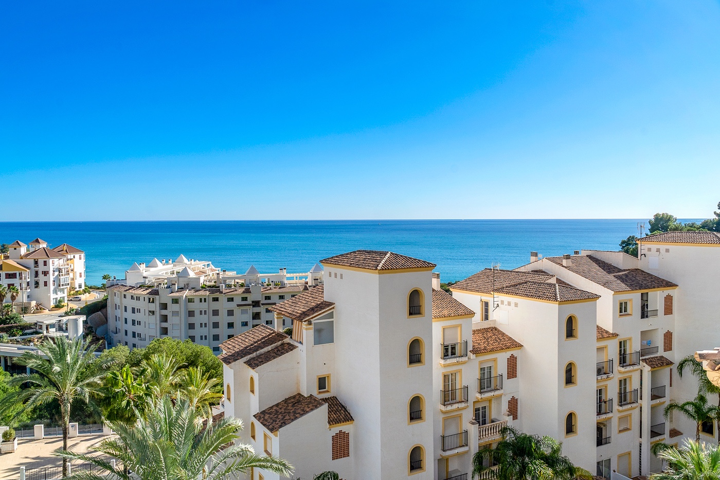 Living room in apartment for sale in Altea