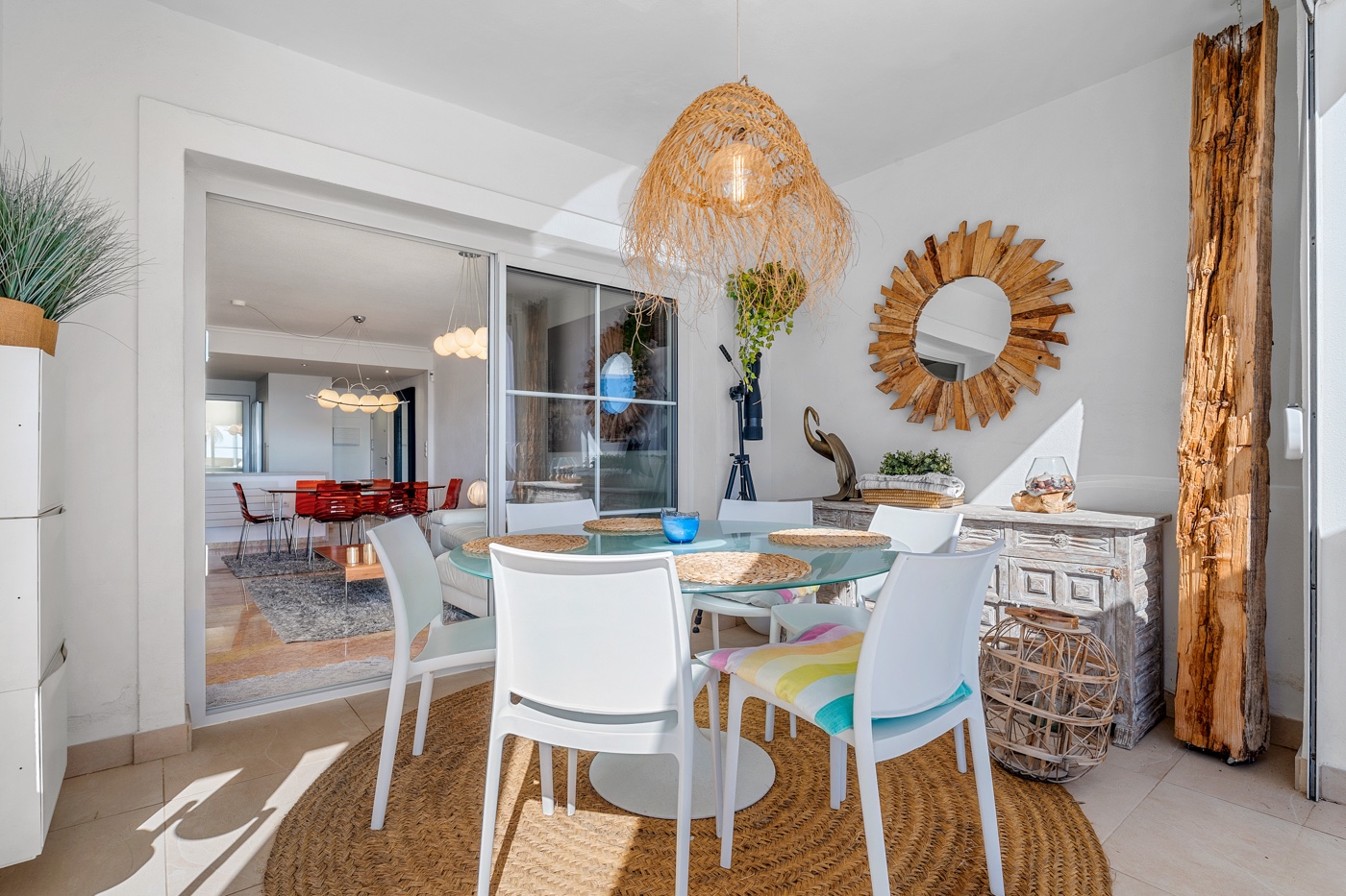 Dining area in apartment for sale in Altea