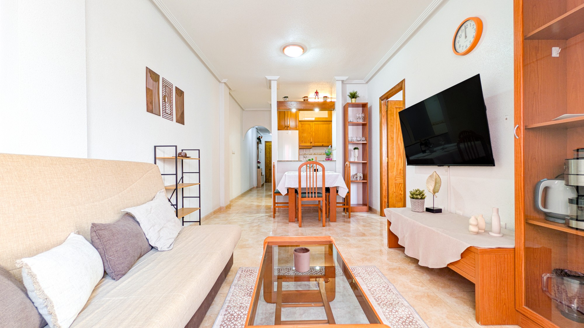 Garden in apartment for sale in Torrevieja