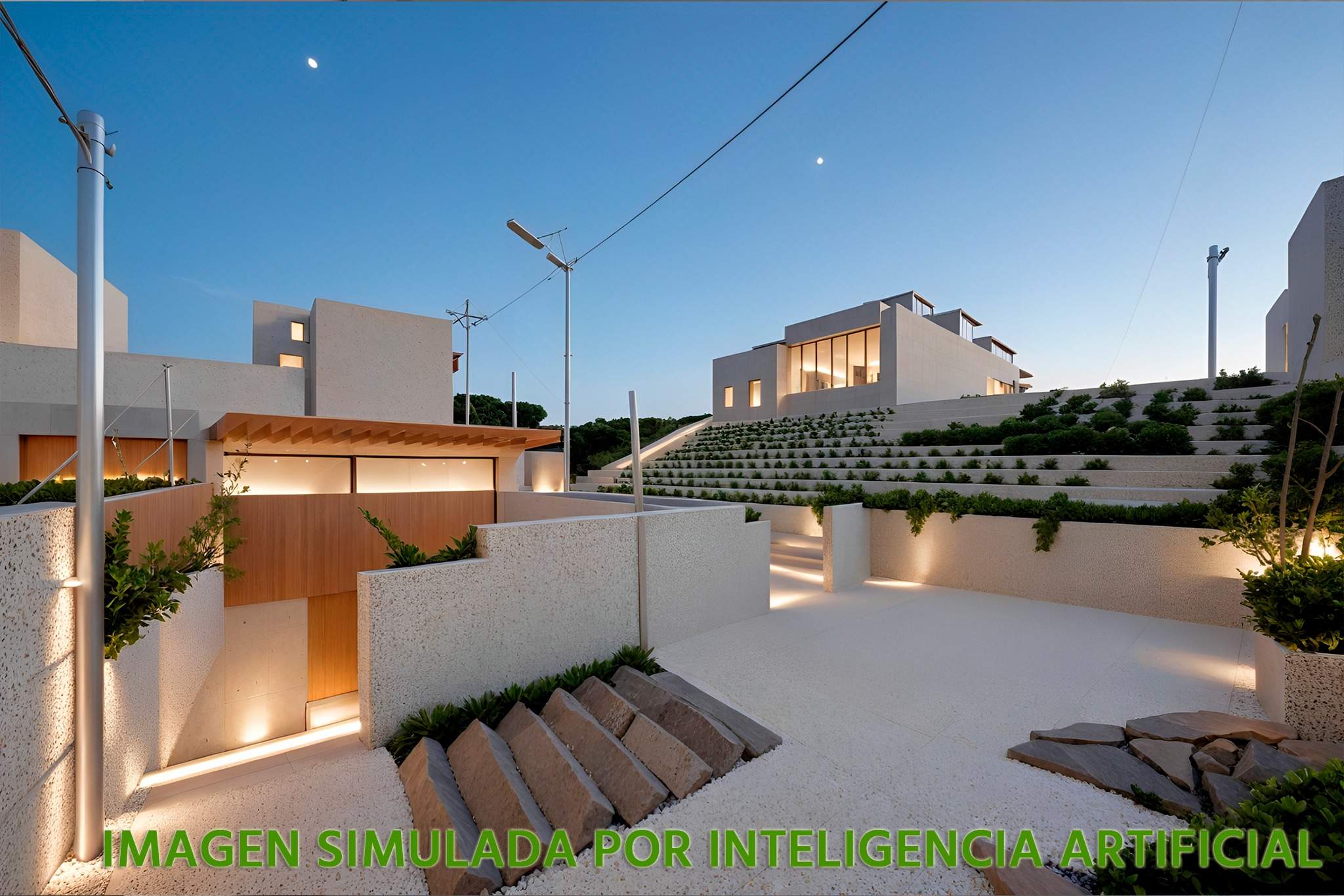Exterior view in terraced for sale in Alicante