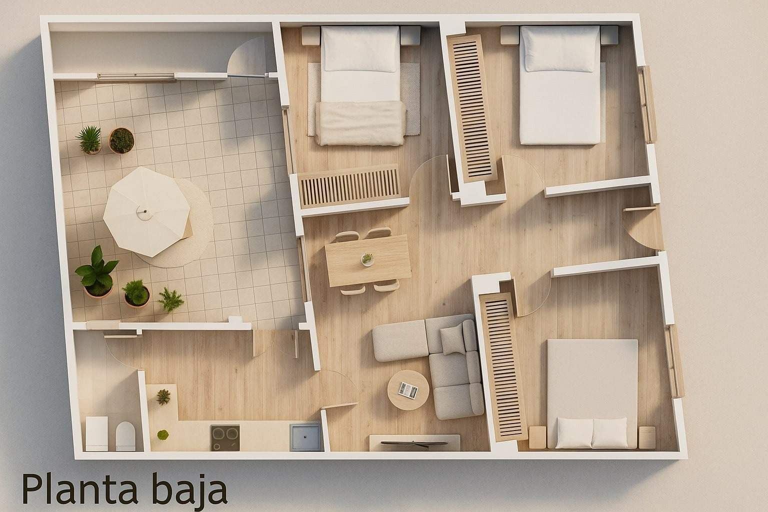 Terrace in terraced for sale in Alicante