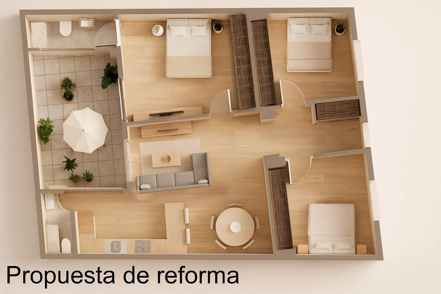Dining area in terraced for sale in Alicante