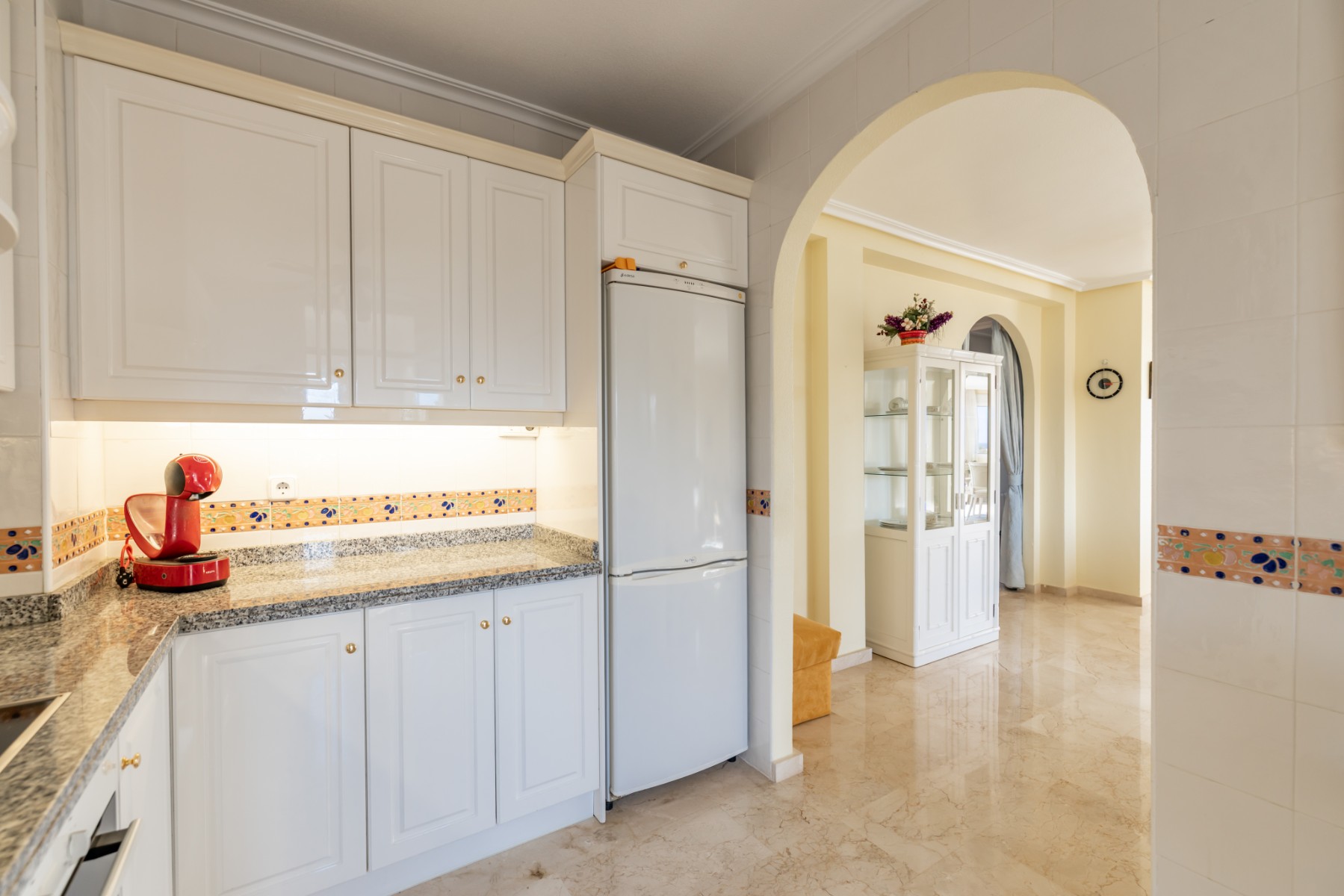 Garden in apartment for sale in Orihuela Costa