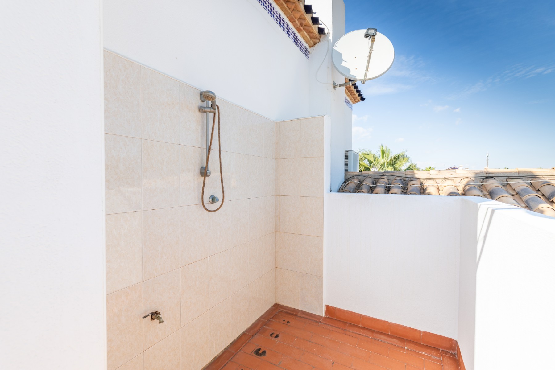 Pool area in apartment for sale in Orihuela Costa