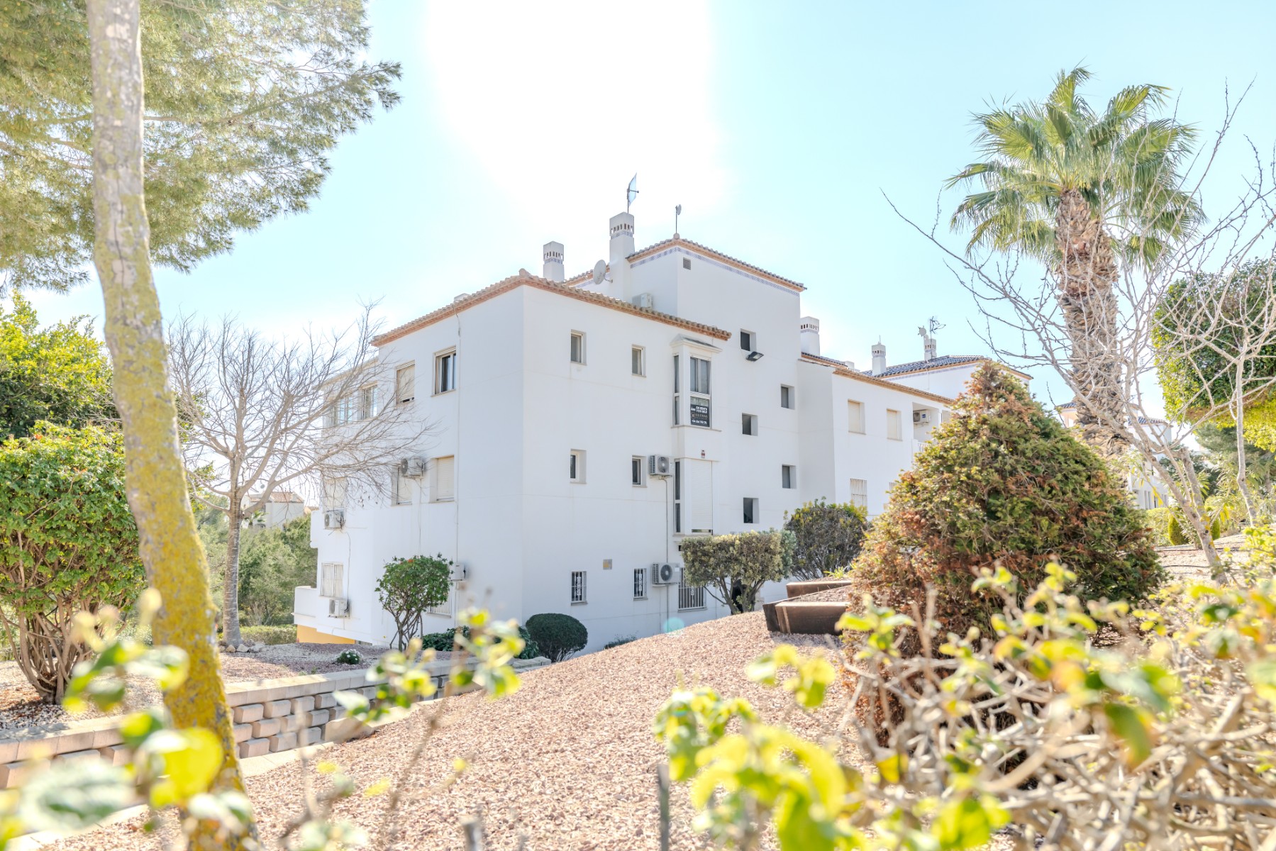 Pool area in apartment for sale in Orihuela Costa