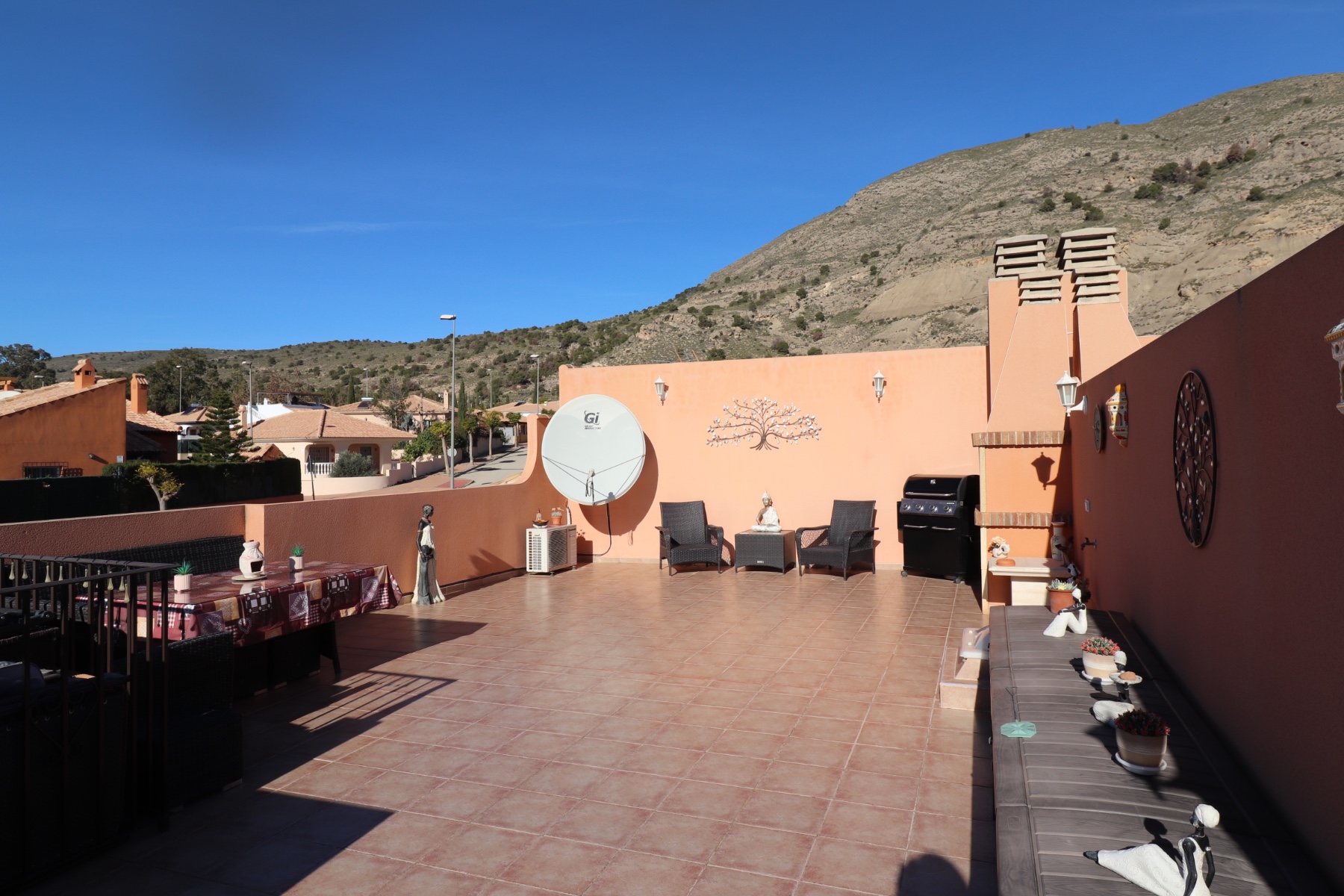 Pool area in terraced for sale in Fortuna
