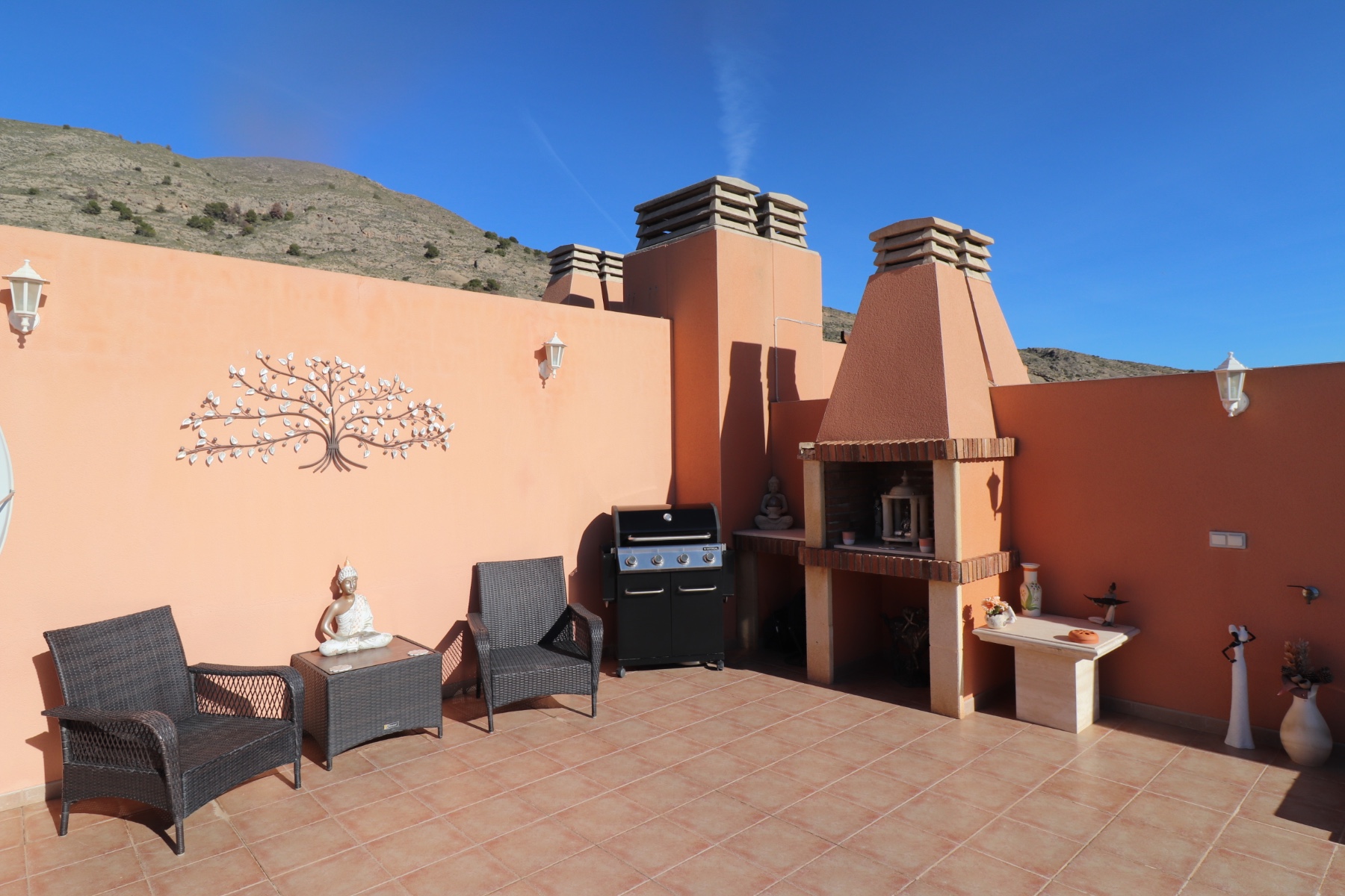 Garden in terraced for sale in Fortuna