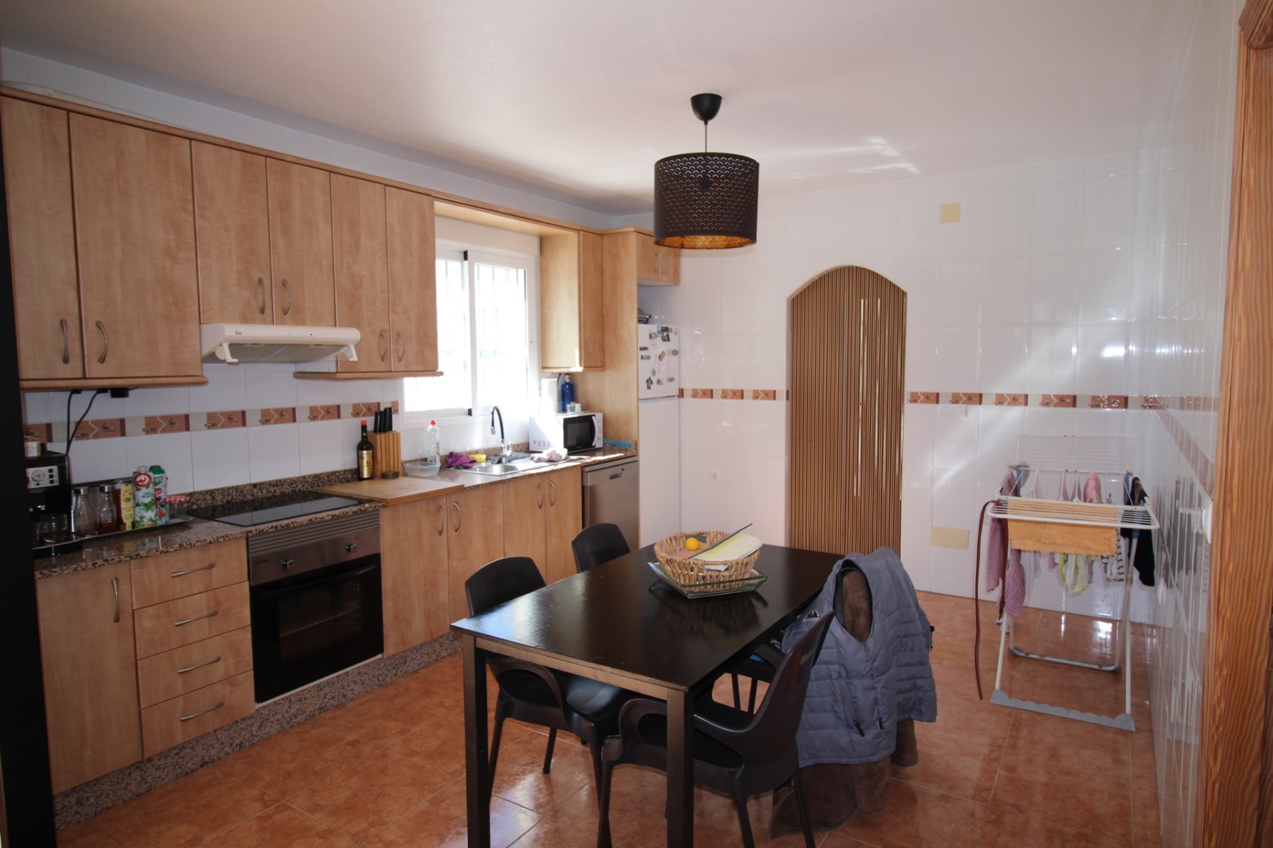 Pool area in villa for sale in Fortuna