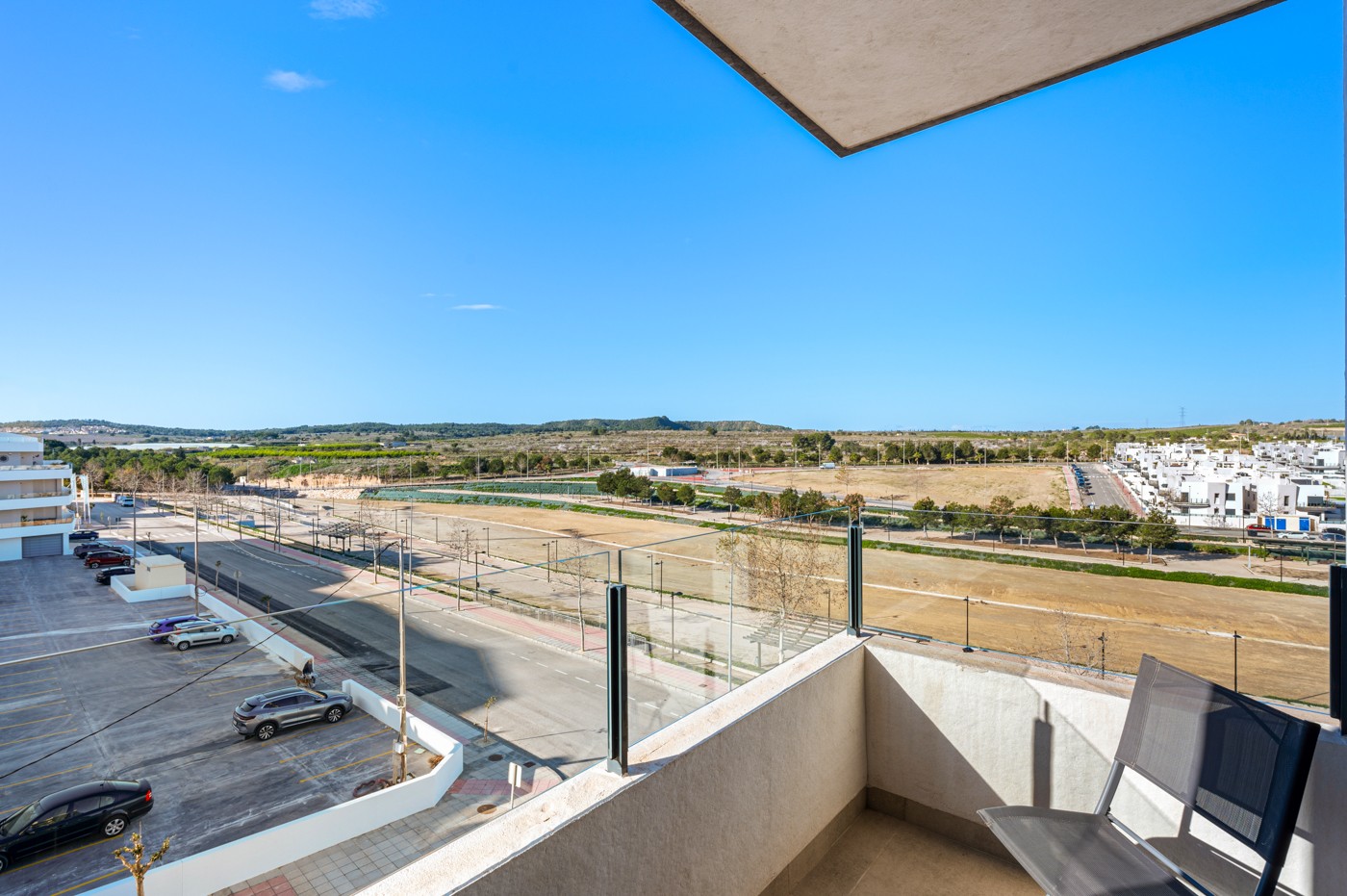 Pool area in apartment for sale in San Miguel de Salinas