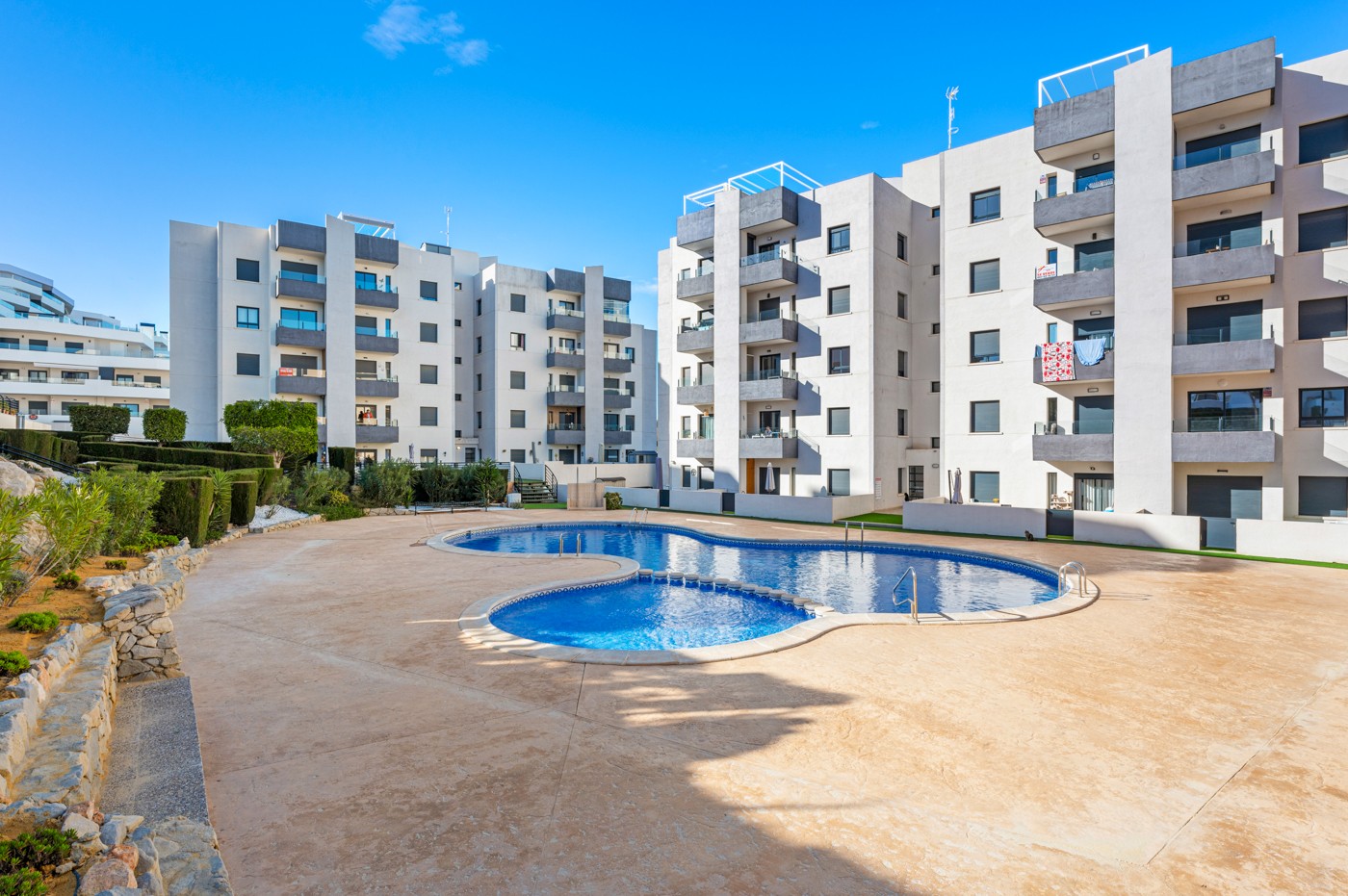 Living room in apartment for sale in San Miguel de Salinas