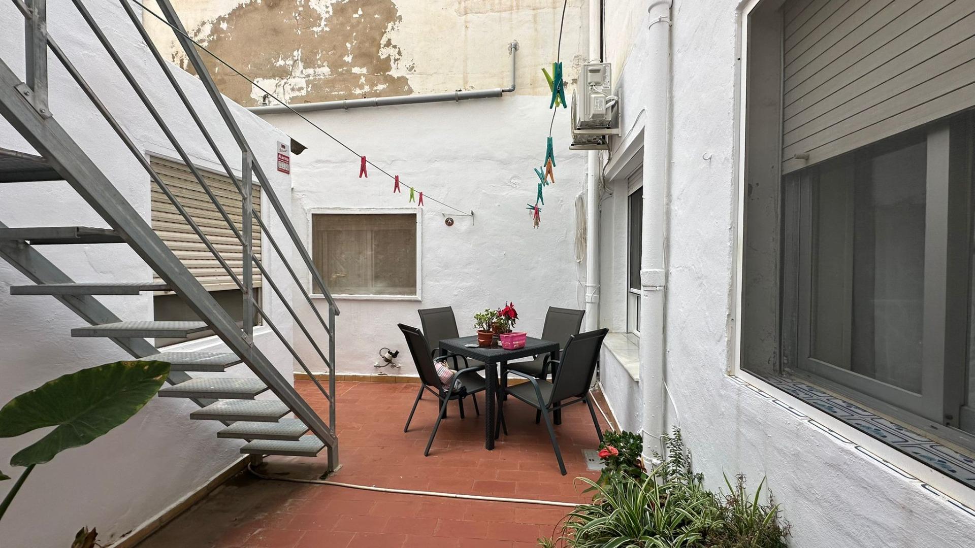Terrace in apartment for sale in Torrevieja