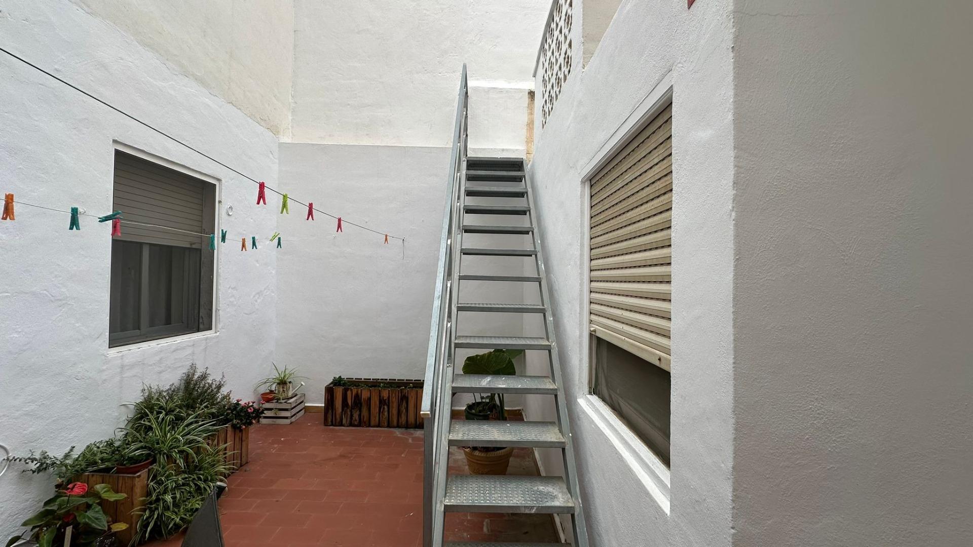 Garden in apartment for sale in Torrevieja