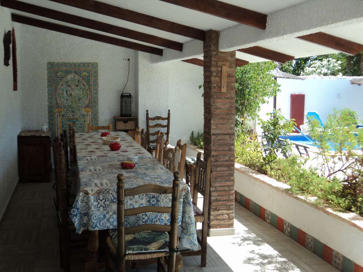 Terrace in villa for sale in Orihuela Costa