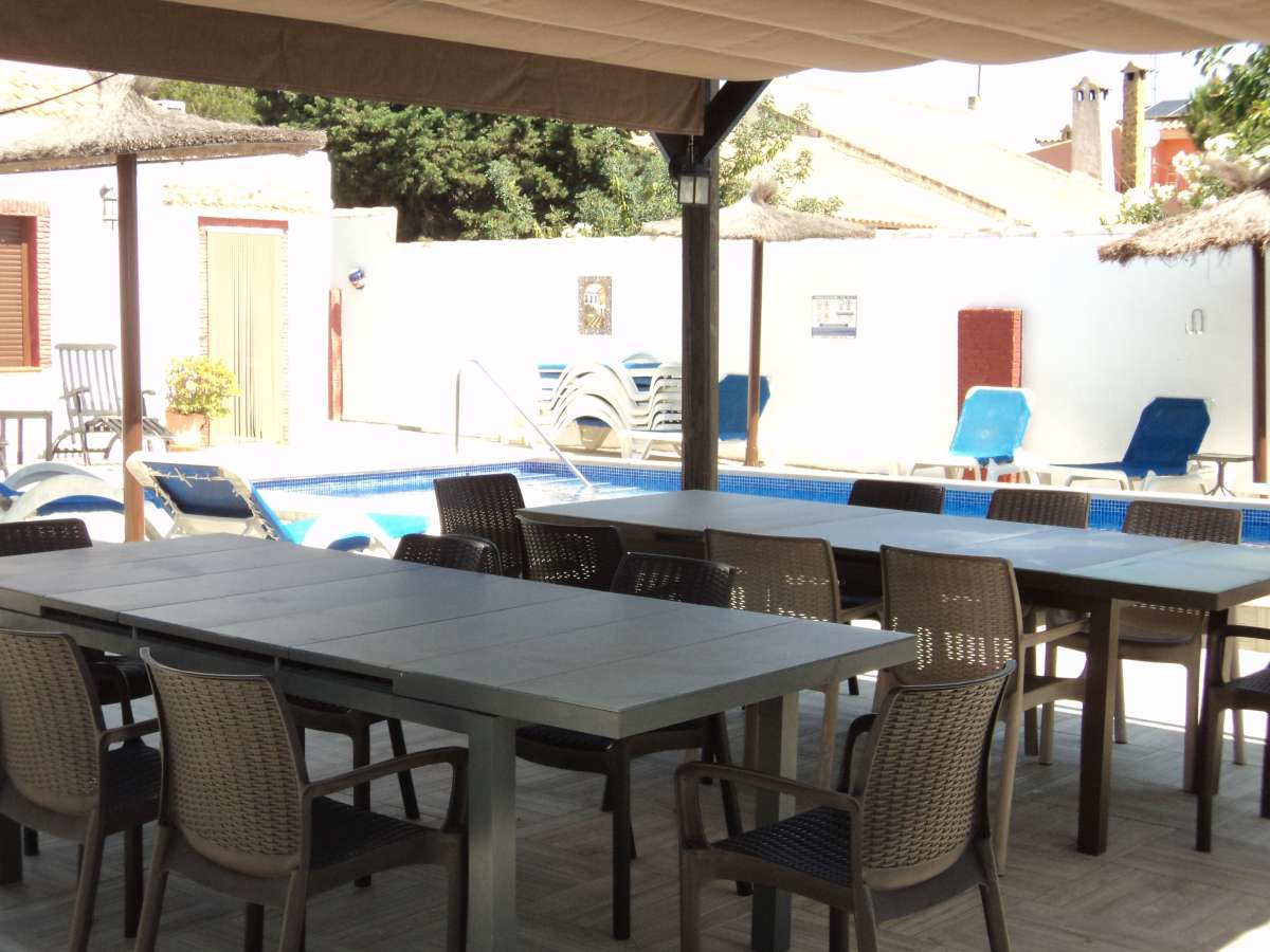 Dining area in villa for sale in Orihuela Costa