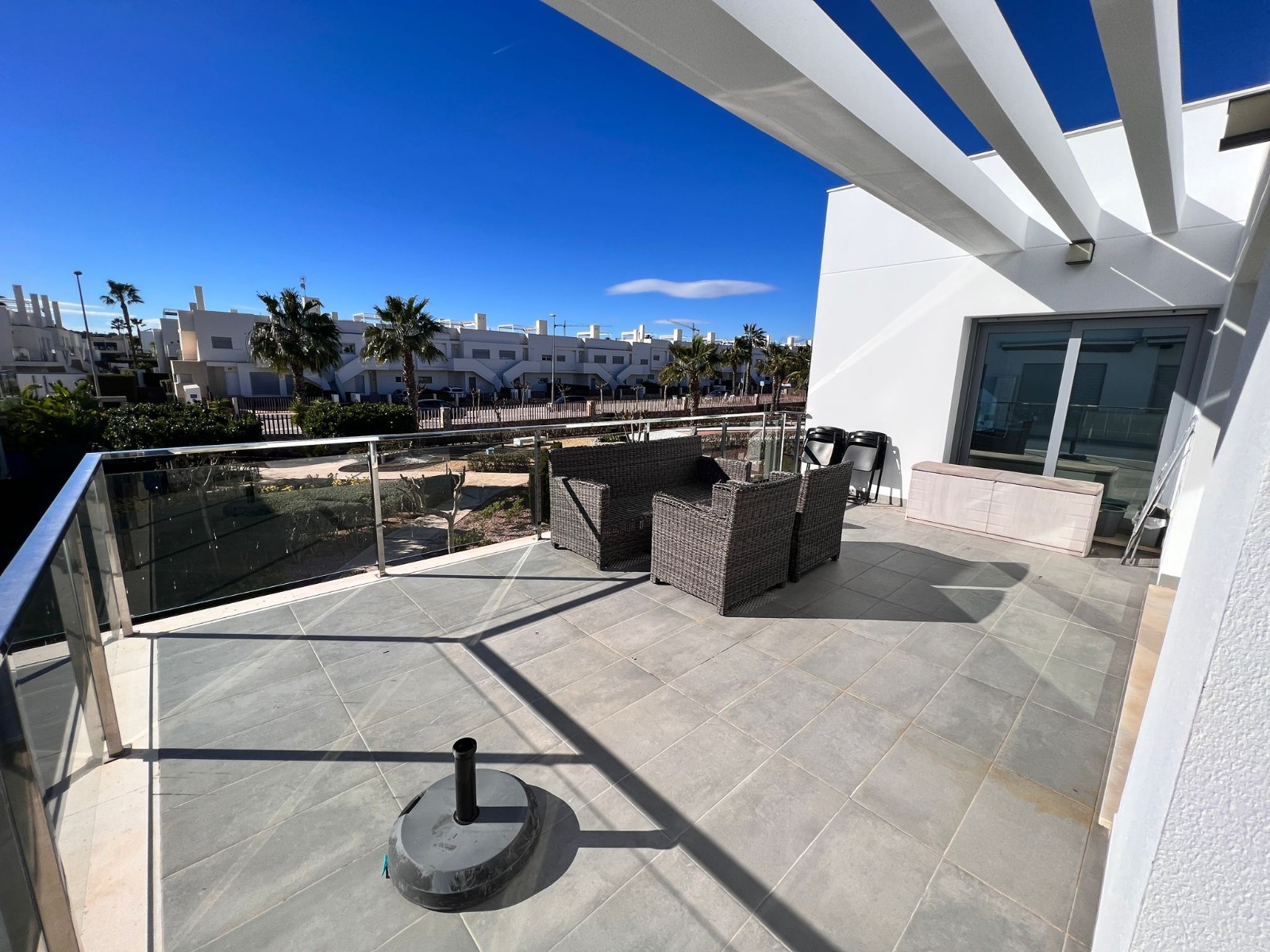 Pool area in apartment for sale in Orihuela
