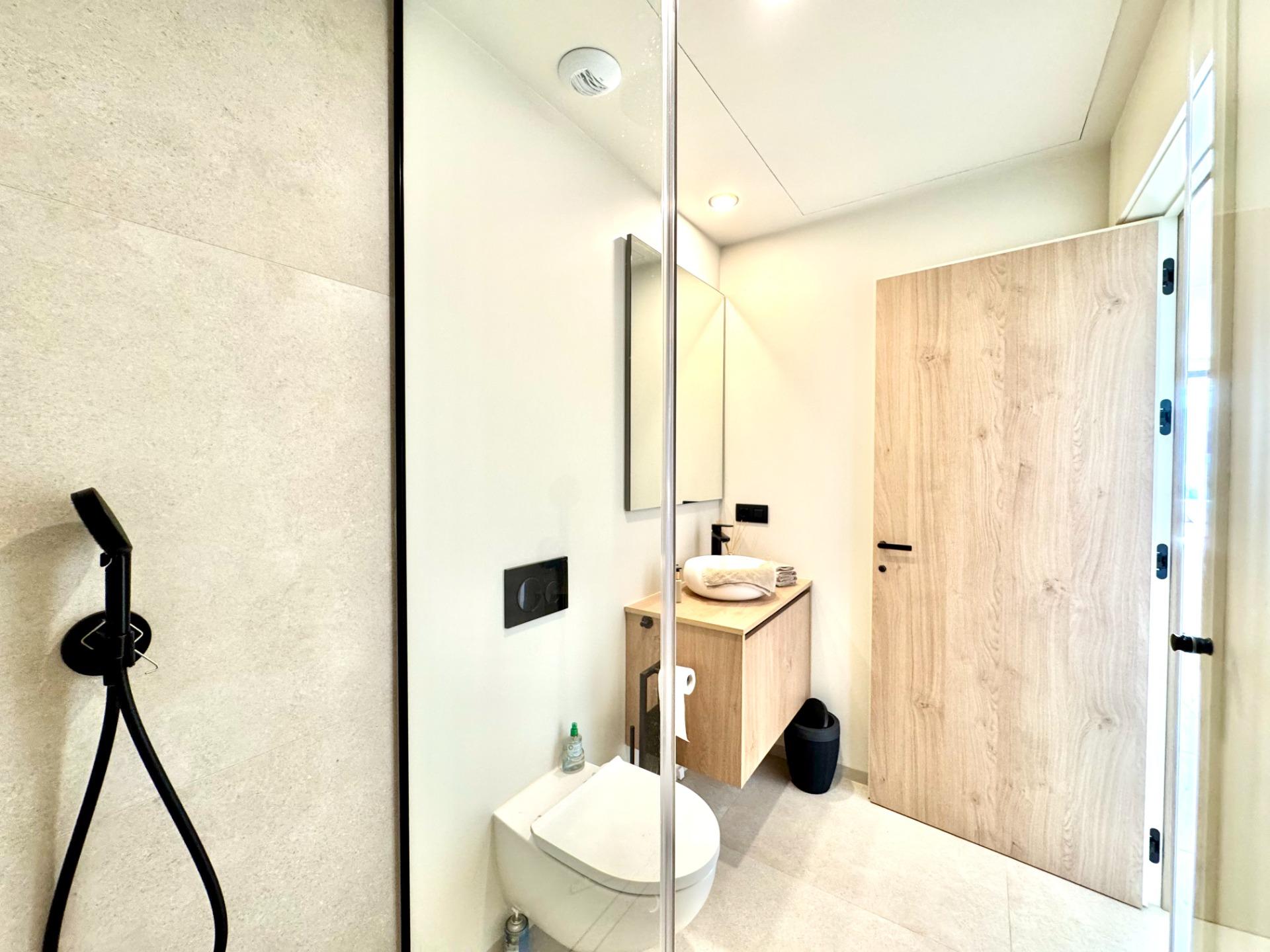 Bathroom in apartment for sale in Orihuela