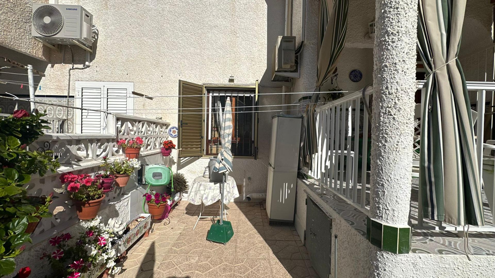 Pool area in terraced for sale in Torrevieja