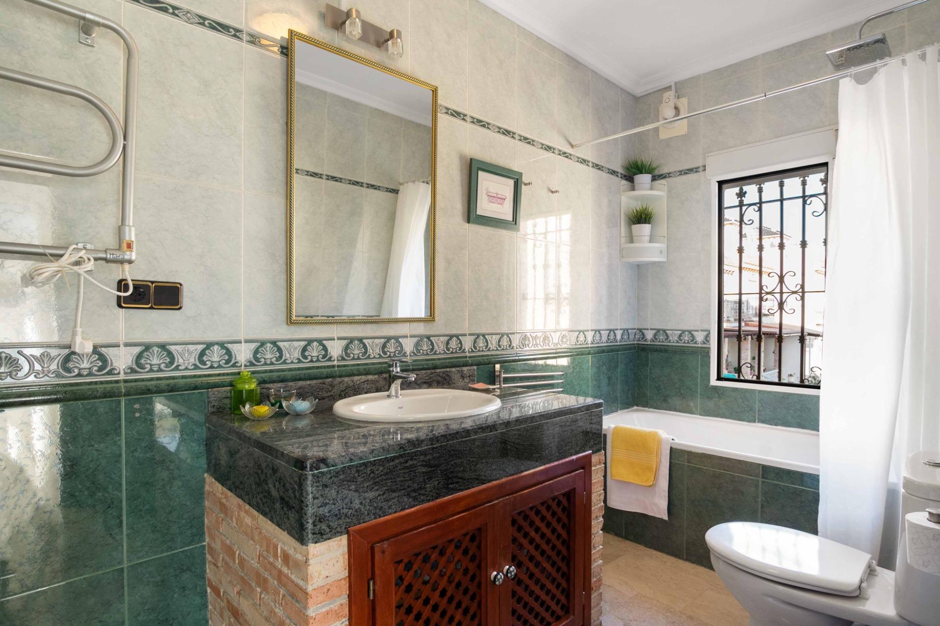 Master bedroom in terraced for sale in Orihuela Costa