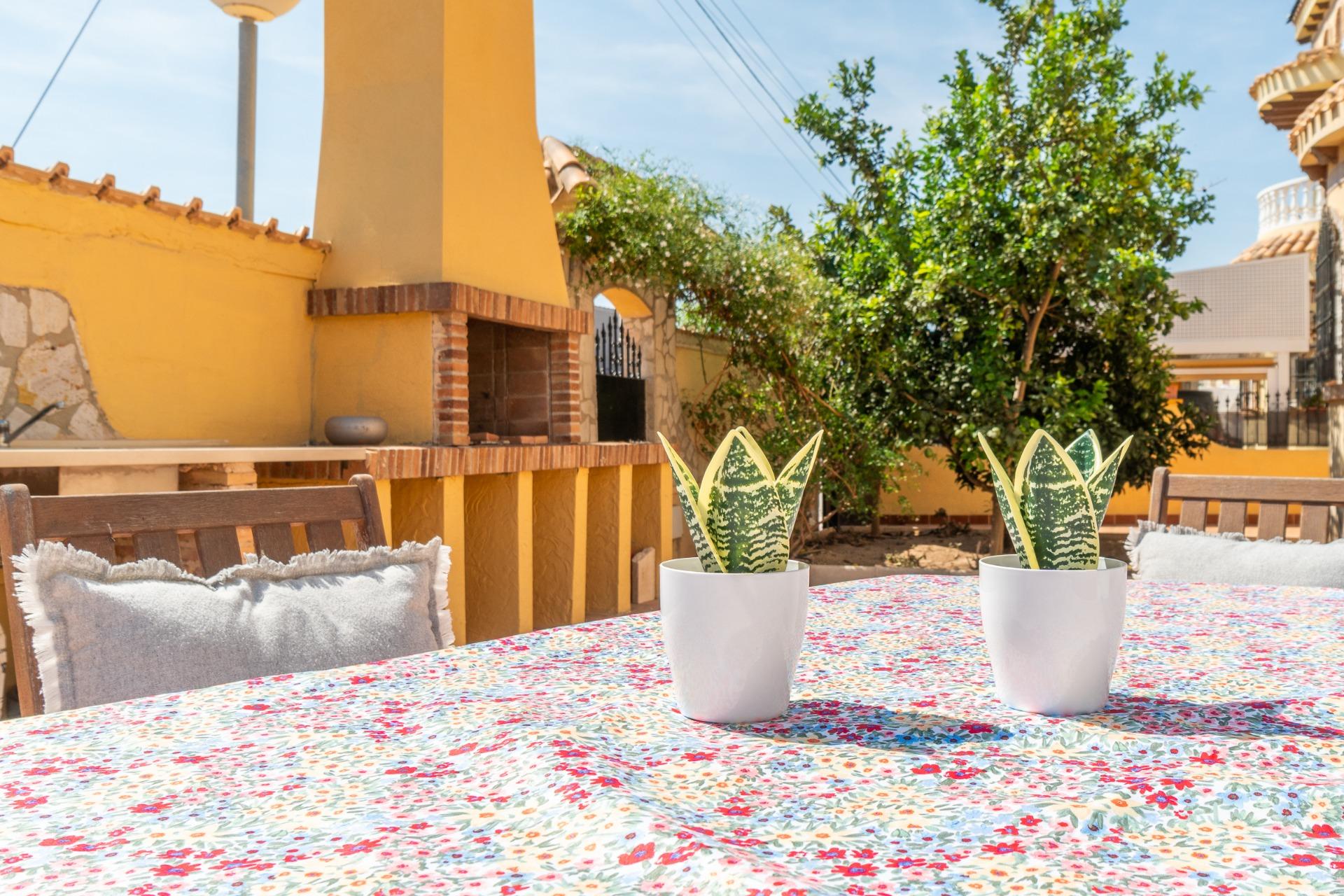 Dining area in terraced for sale in Orihuela Costa
