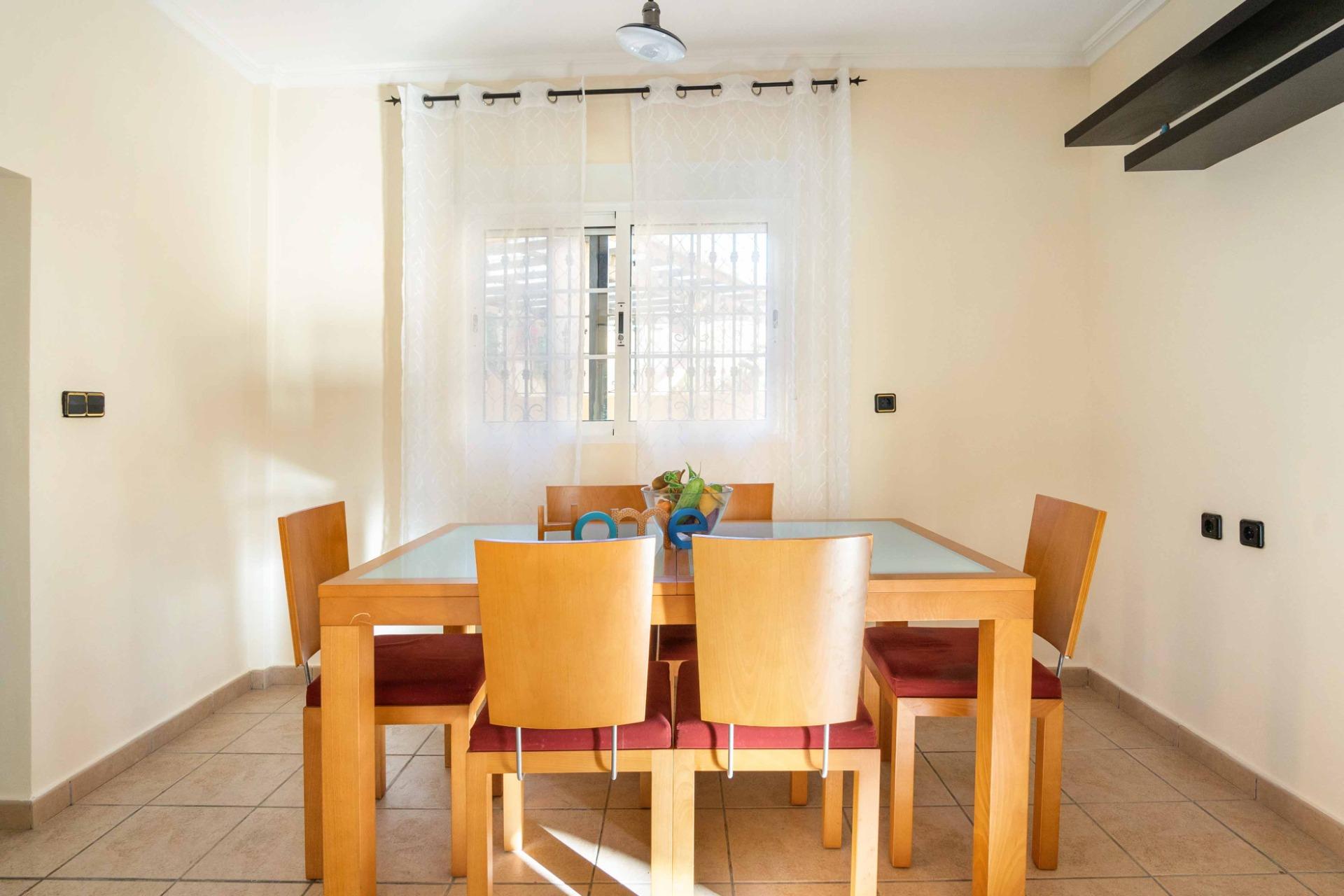 Pool area in terraced for sale in Orihuela Costa
