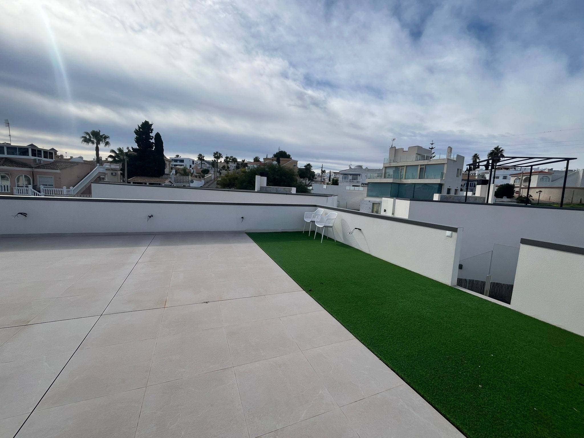 Garden in villa for sale in San Miguel de Salinas