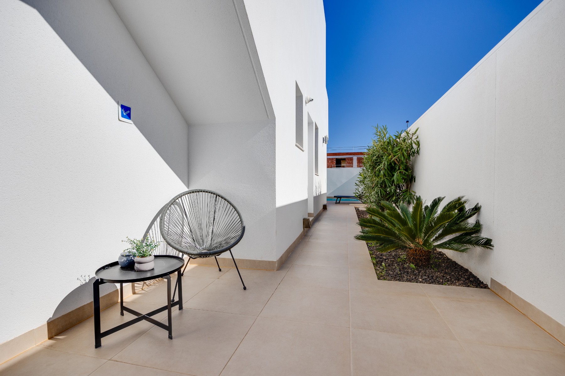 Living room in villa for sale in San Javier