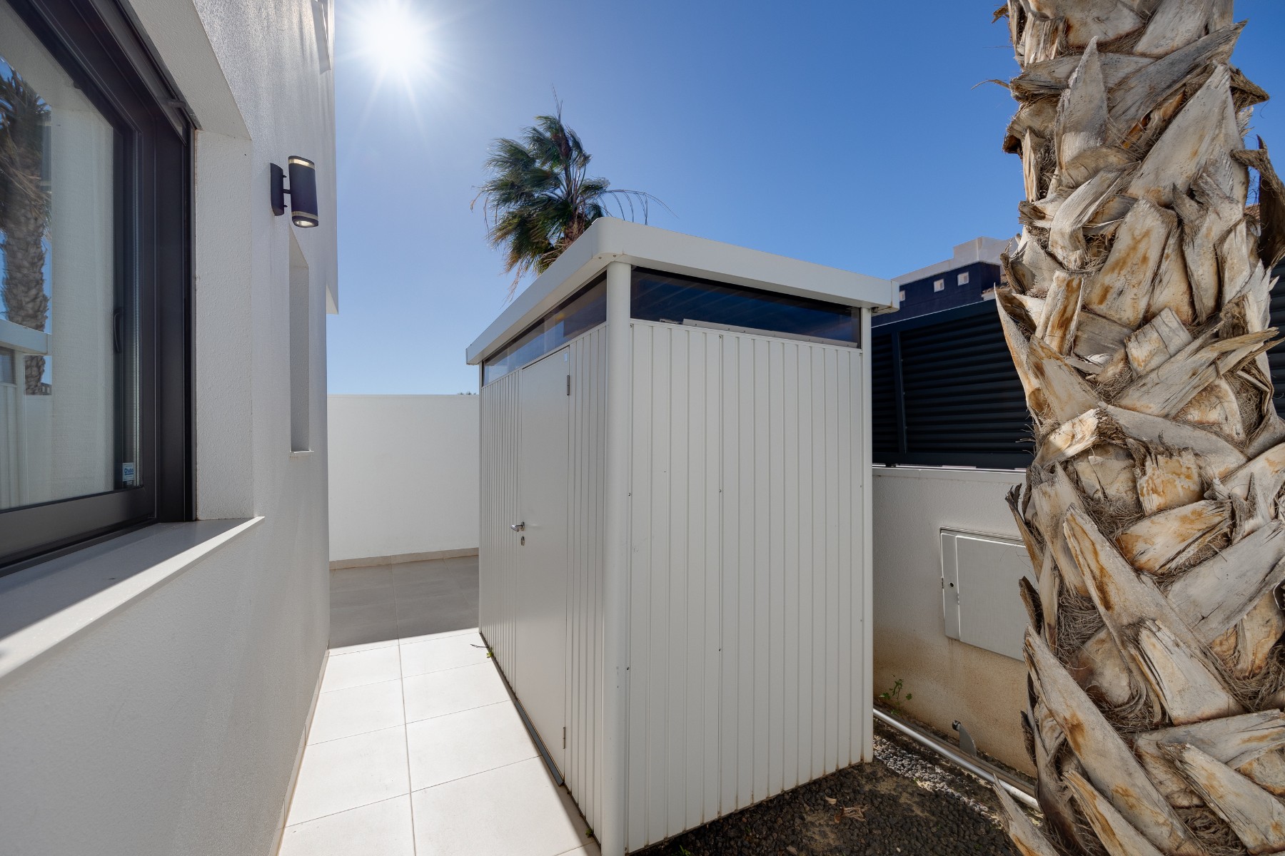 Master bedroom in villa for sale in San Javier