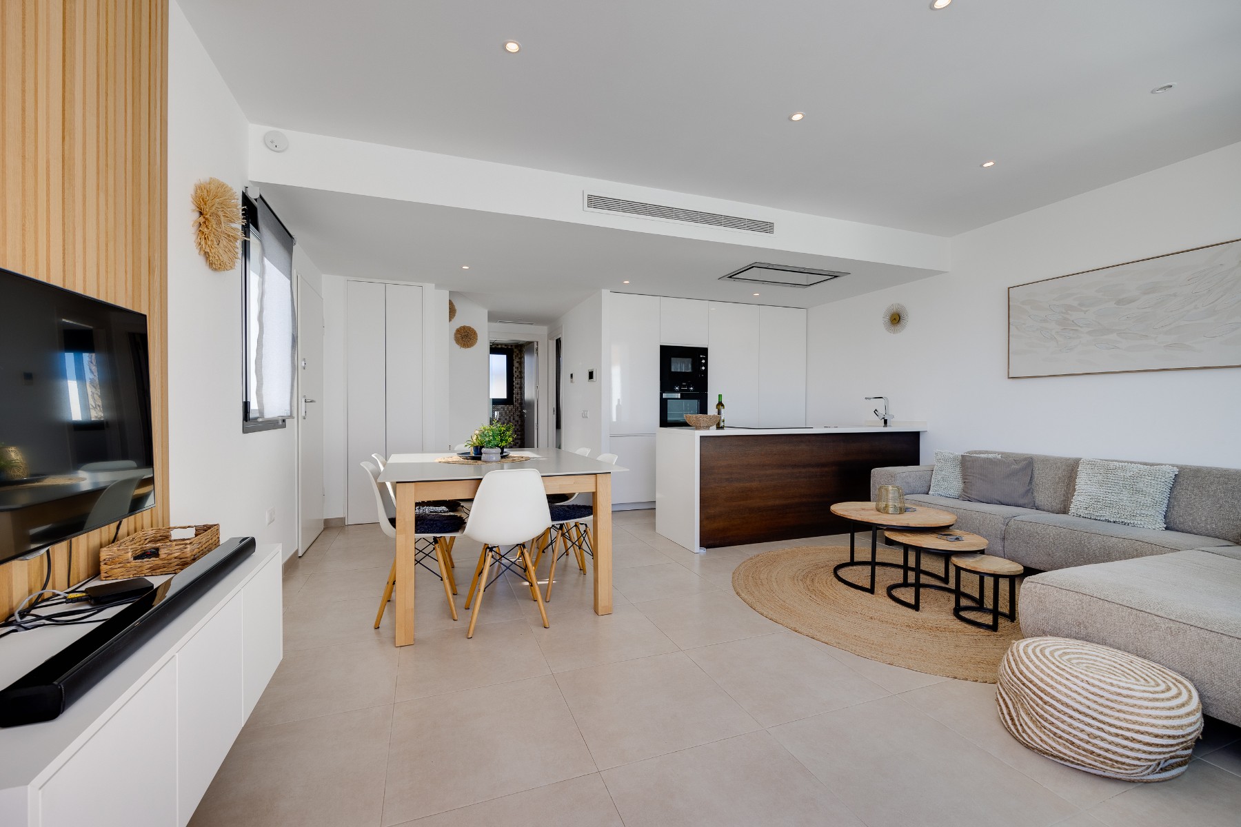 Master bedroom in villa for sale in San Javier